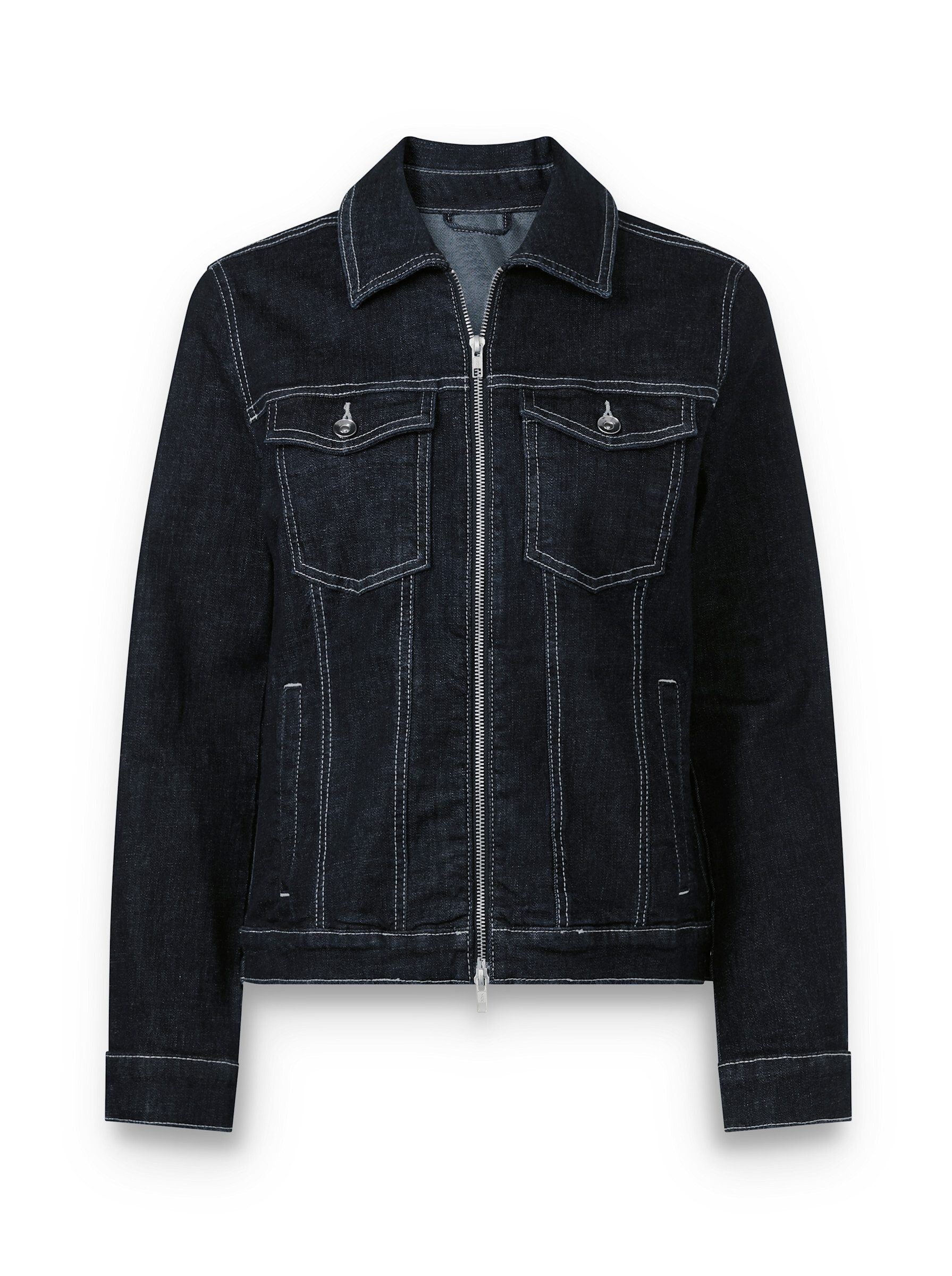 Allwetterjacke Jeans-Jacke Langarm