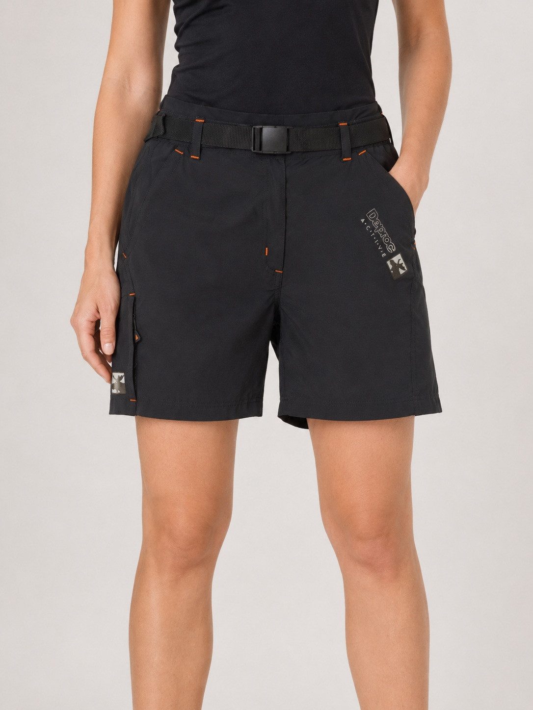 DEPROC Active Bermudas KENORA SHORT Damen Outdoor-Shorts elastisch auch in Großen Größen erhältlich.