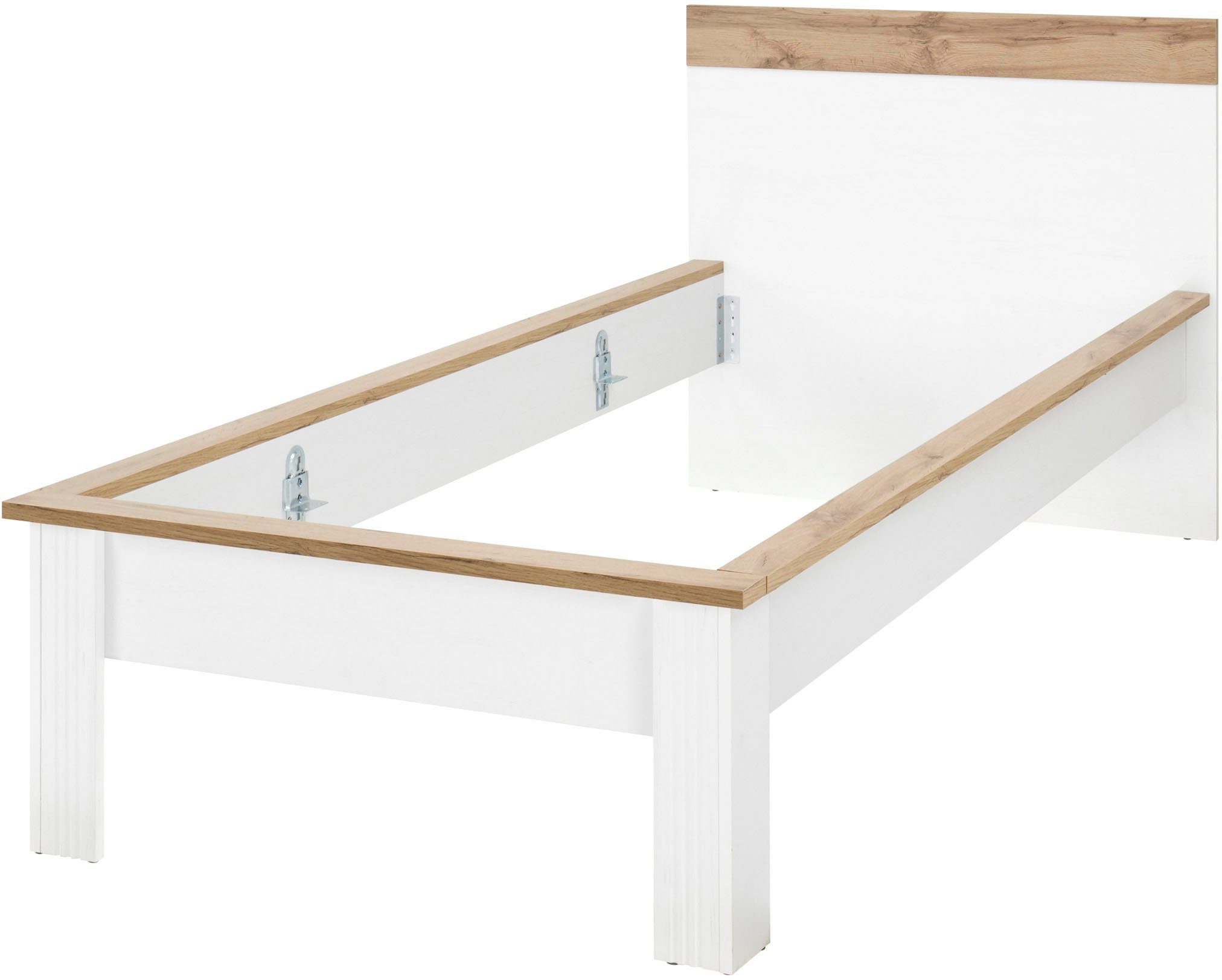 OTTO home Schlafzimmer-Set Westminster, Bett Breite Liegefläche 90 oder 140cm und 1 Wandpaneel