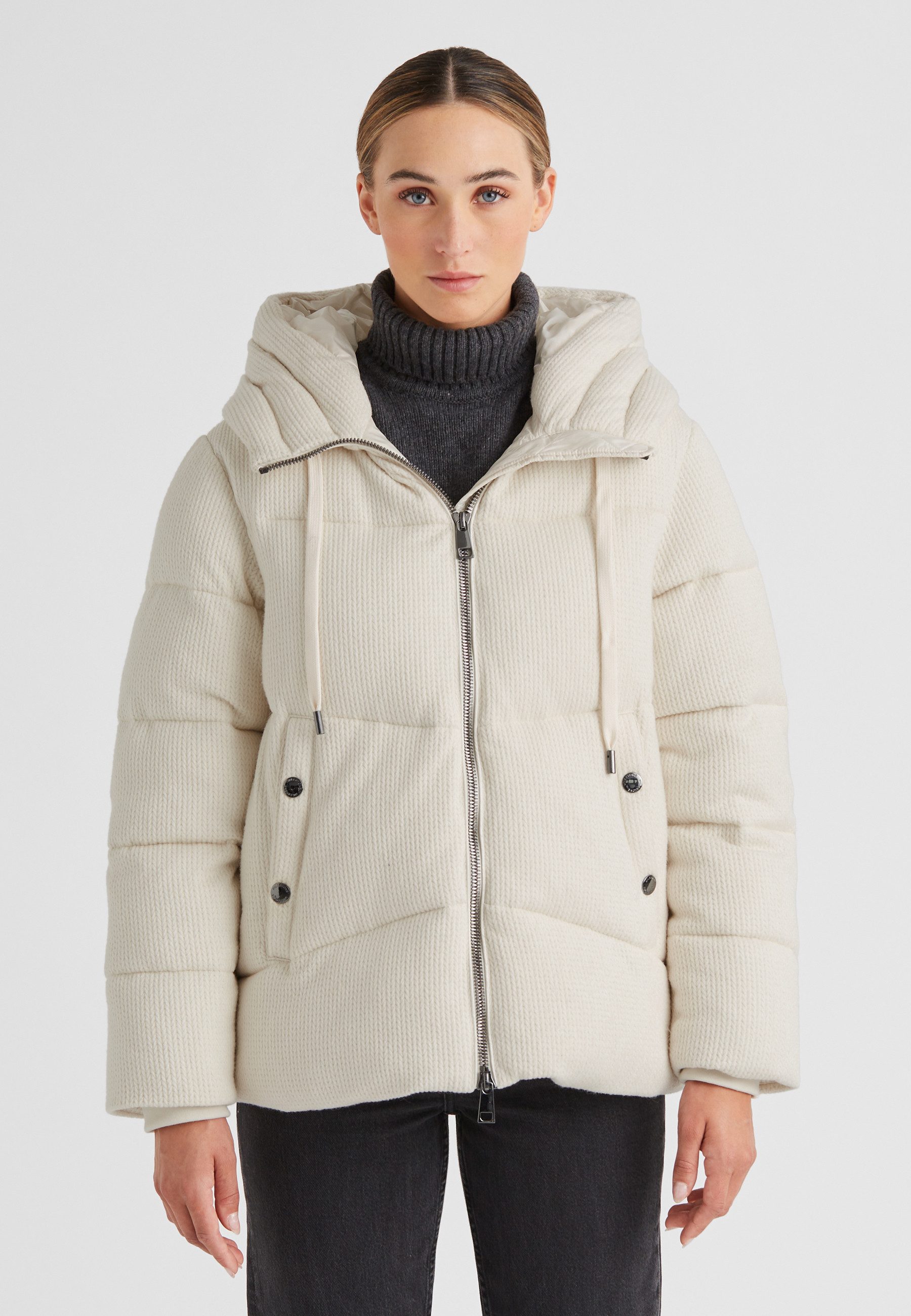 Milestone Steppjacke MSHalima Damen Übergangsjacke Jacke gesteppt lockere Passform