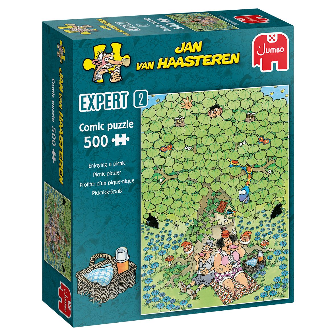 Puzzle Jumbo 20090 Jan van Haasteren Picknick-Spaß Expert 2 Puzzle