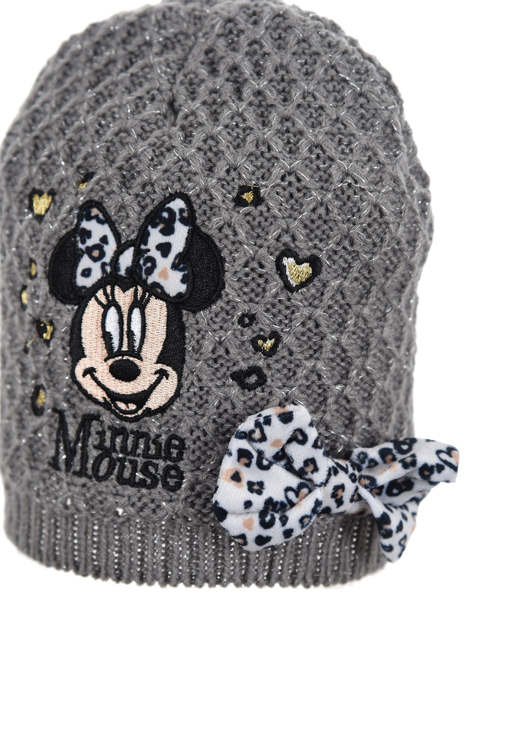 Disney Minnie Mouse Beanie Baby Mädchen Wintermütze – Bild 2 von 3