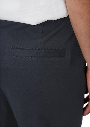 thunder style, chino modern Chino-Style welt im rise, O'Polo pocket Pants, 7/8-Hose modernen leg, high tapered blue Marc