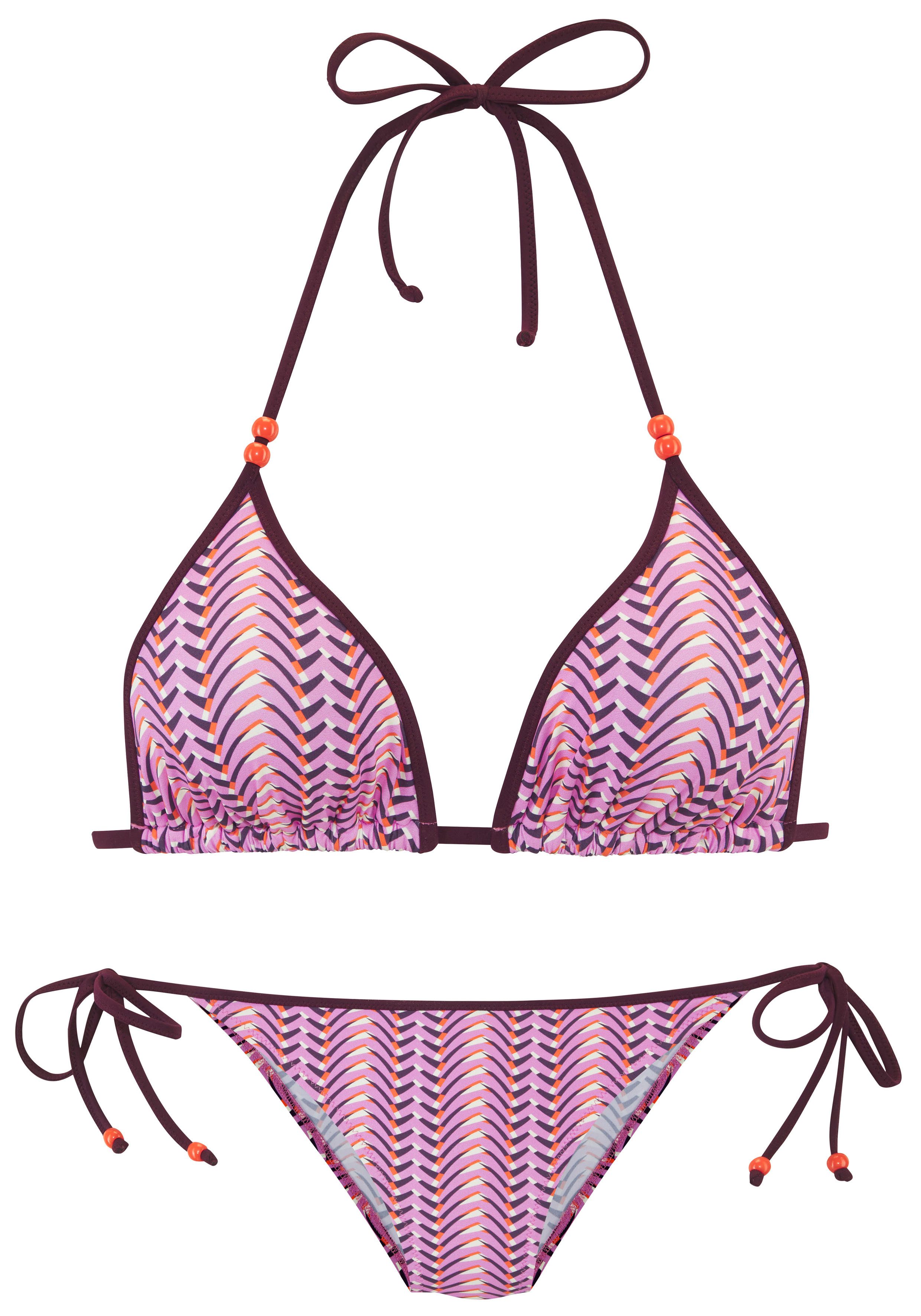 Vivance Triangel-Bikini mit Zierperlen günstig online kaufen