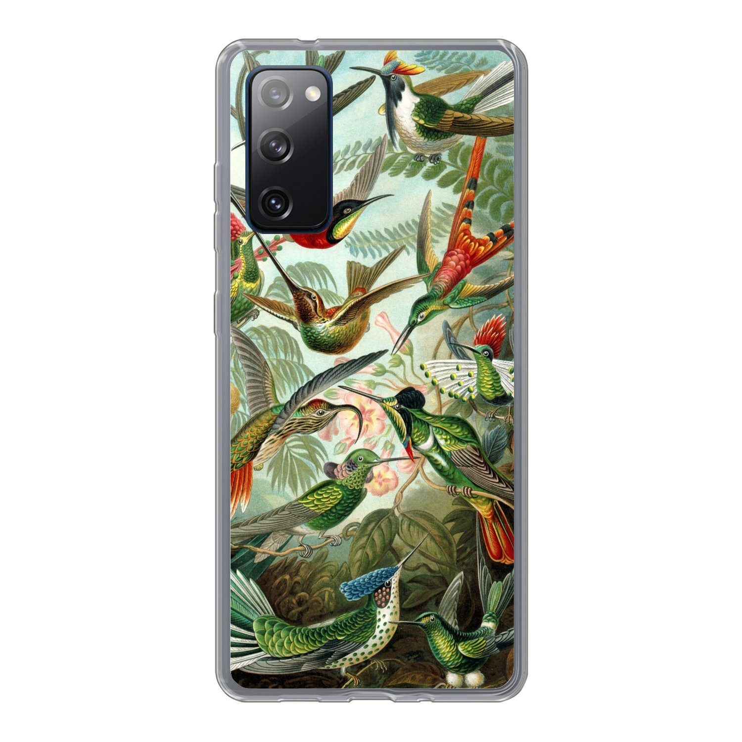 MuchoWow Handyhülle für Samsung Galaxy S20 FE Trochilidae - Alte Meister - Kunst, Phone Case, Silikon, Schutzhülle Dünn