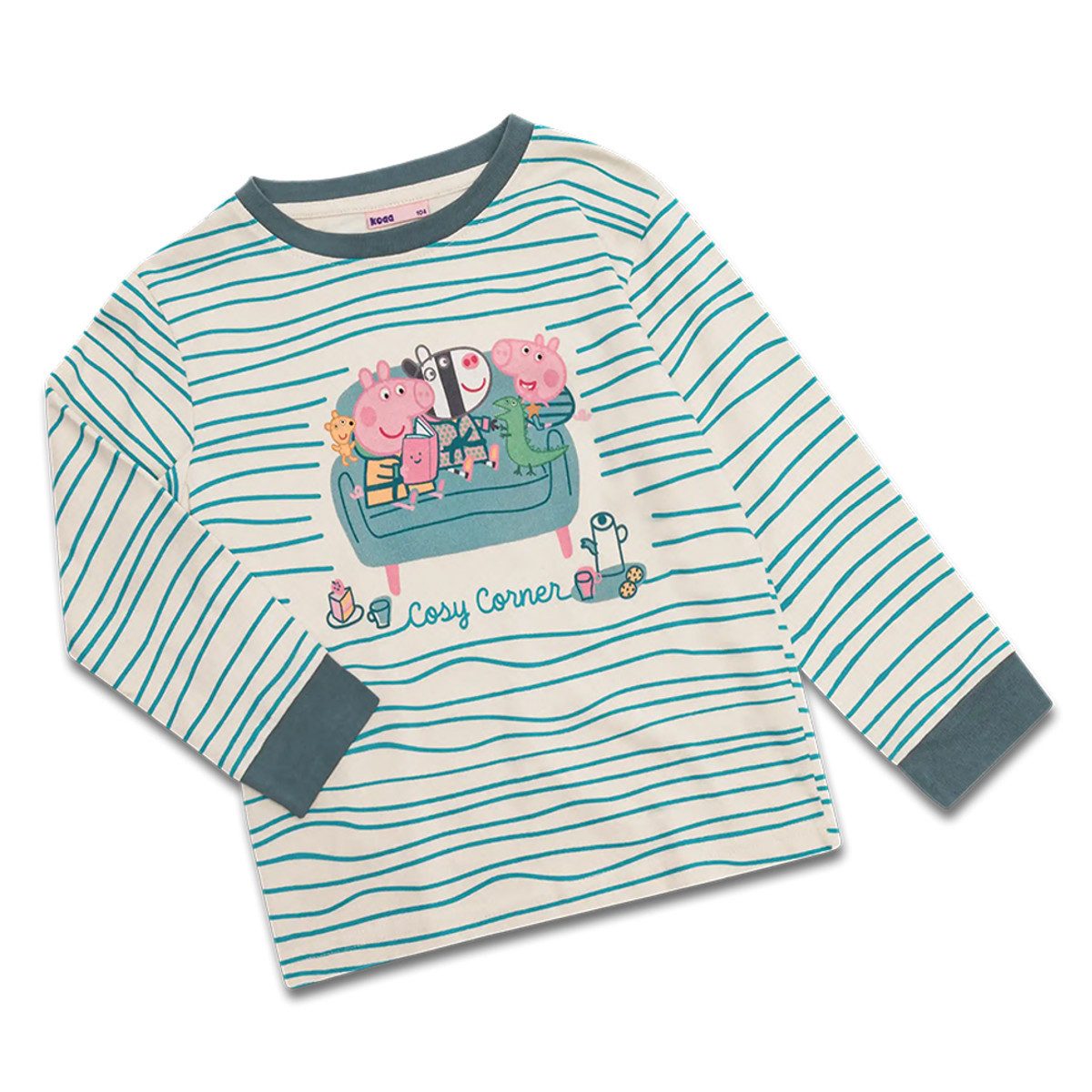 koaa Longsleeve koaa Peppa Wutz “Cozy Corner” Longsleeve (Langarmshirt, Longsleeve)