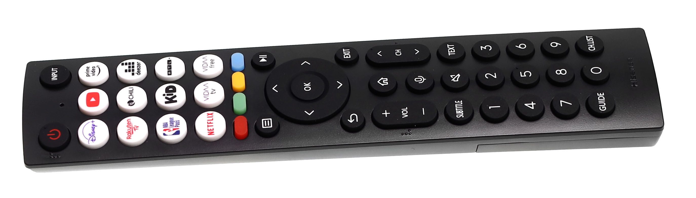 Hisense HT324838 ERF2M36H Fernbedienung für 70E77HQ QLED Smart-TV Fernbedienung