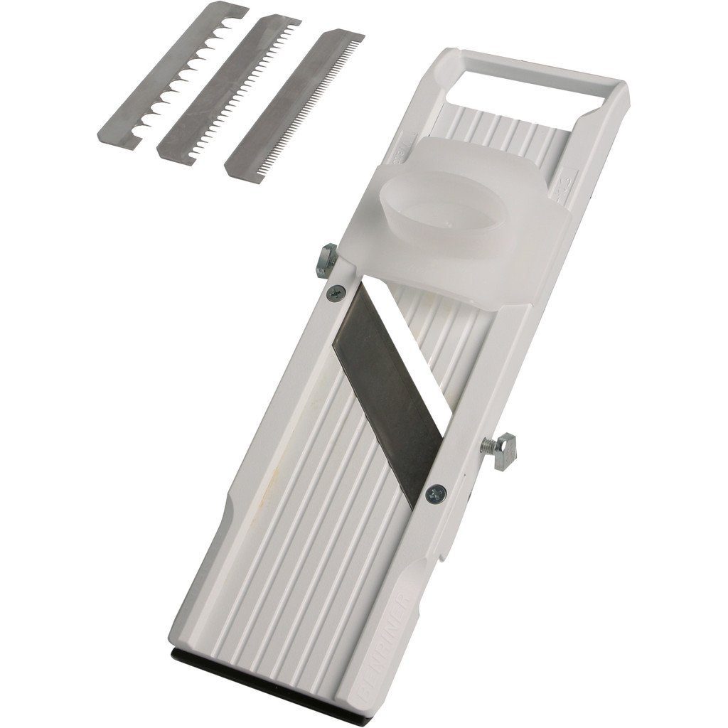 Benriner Küchenreibe Mandoline / Gemüsehobel 64 mm Schnittbreite BN-64/W