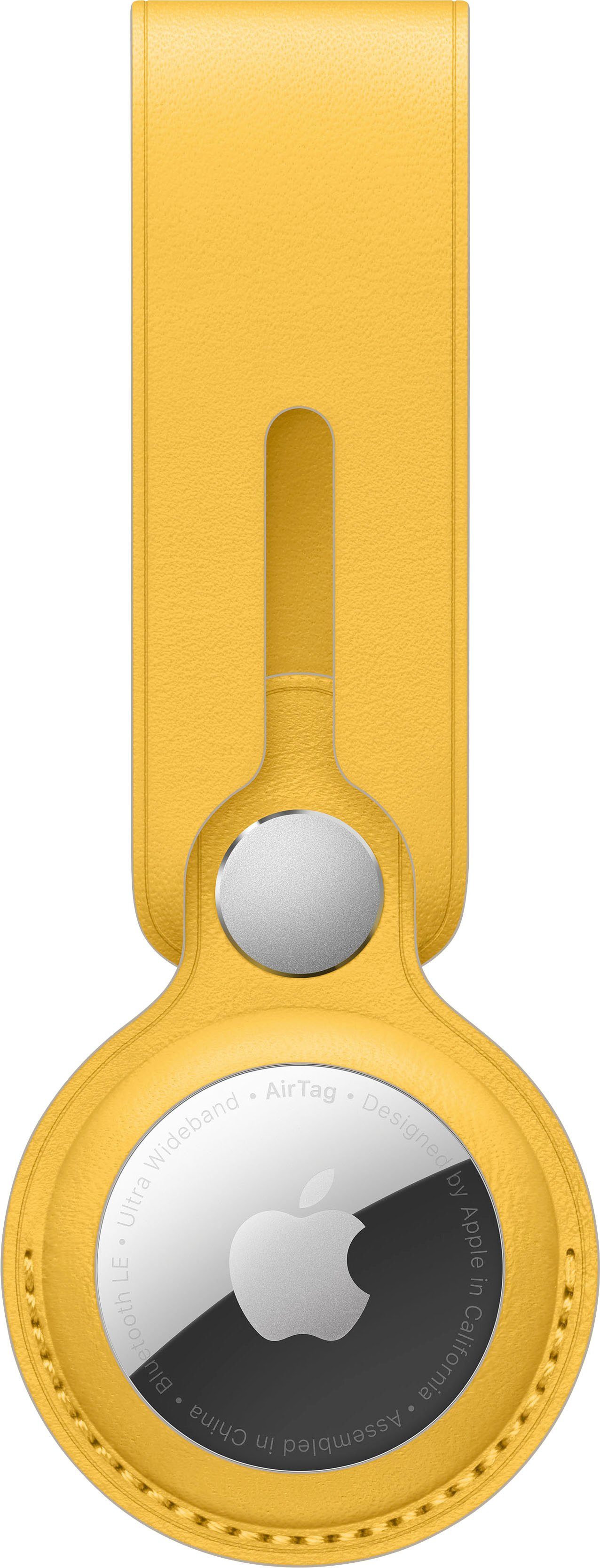 Apple Schlüsselanhänger AirTag Leather Loop Meyer Lemon | Schlüsselanhänger