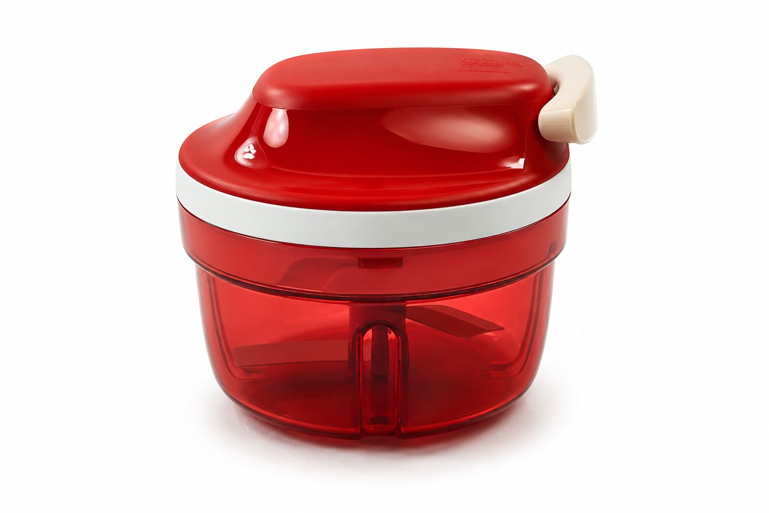 TUPPERWARE Allesschneider Chef Turbo-Chef rot SuperSonic Zwiebelschneider