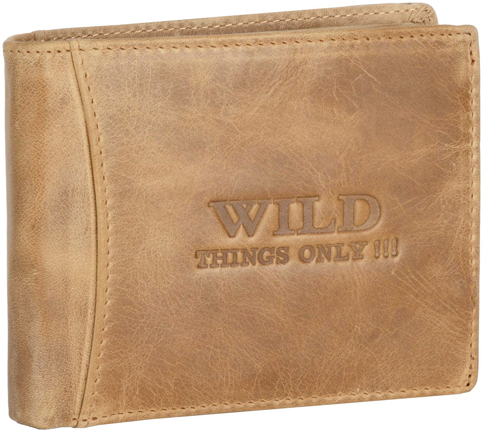 Wild Things Only !!! Geldbörse RFID echt Leder Portemonnaie Geldbörse Riege günstig online kaufen