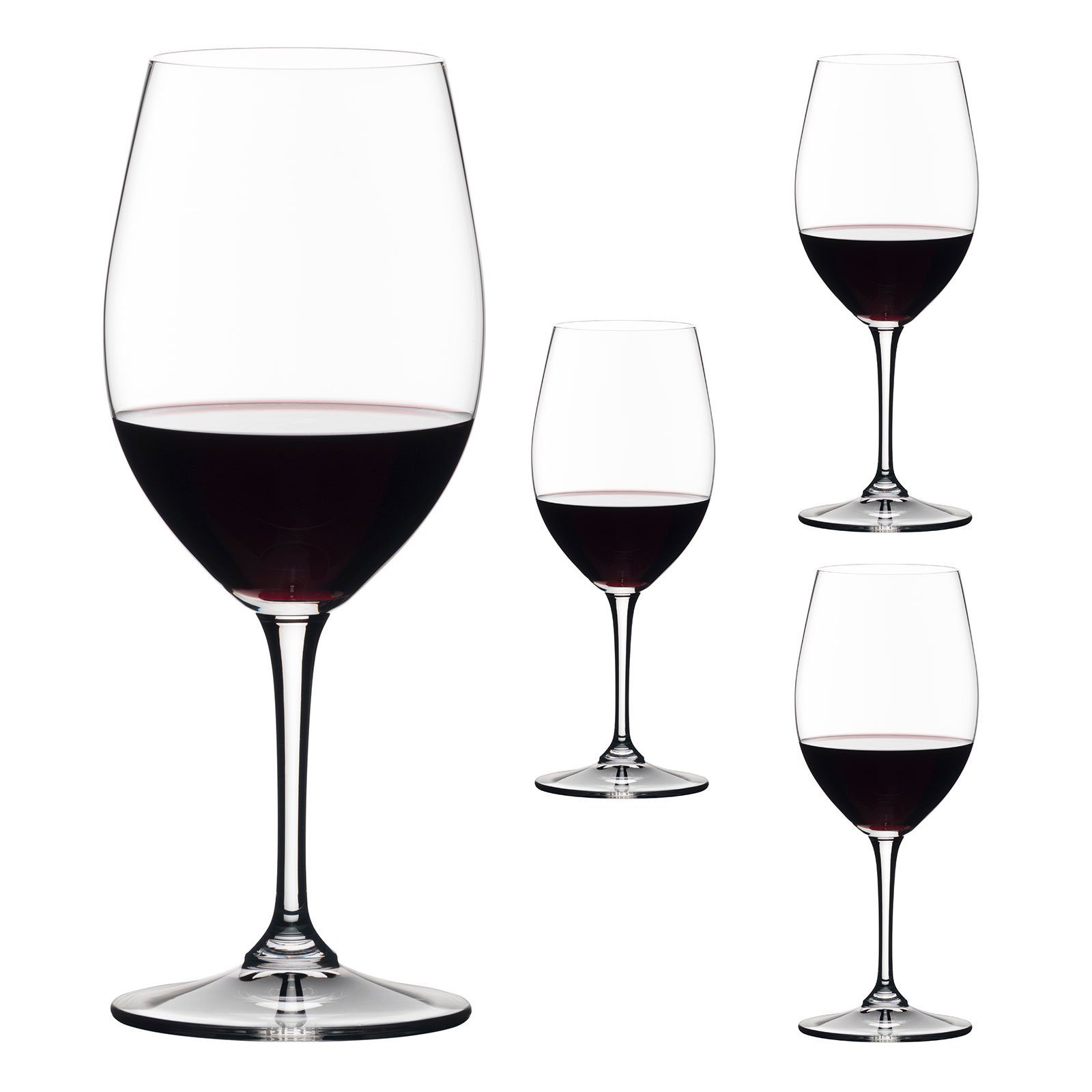 RIEDEL Glas Glas Vivant Red Wine, Kristallglas