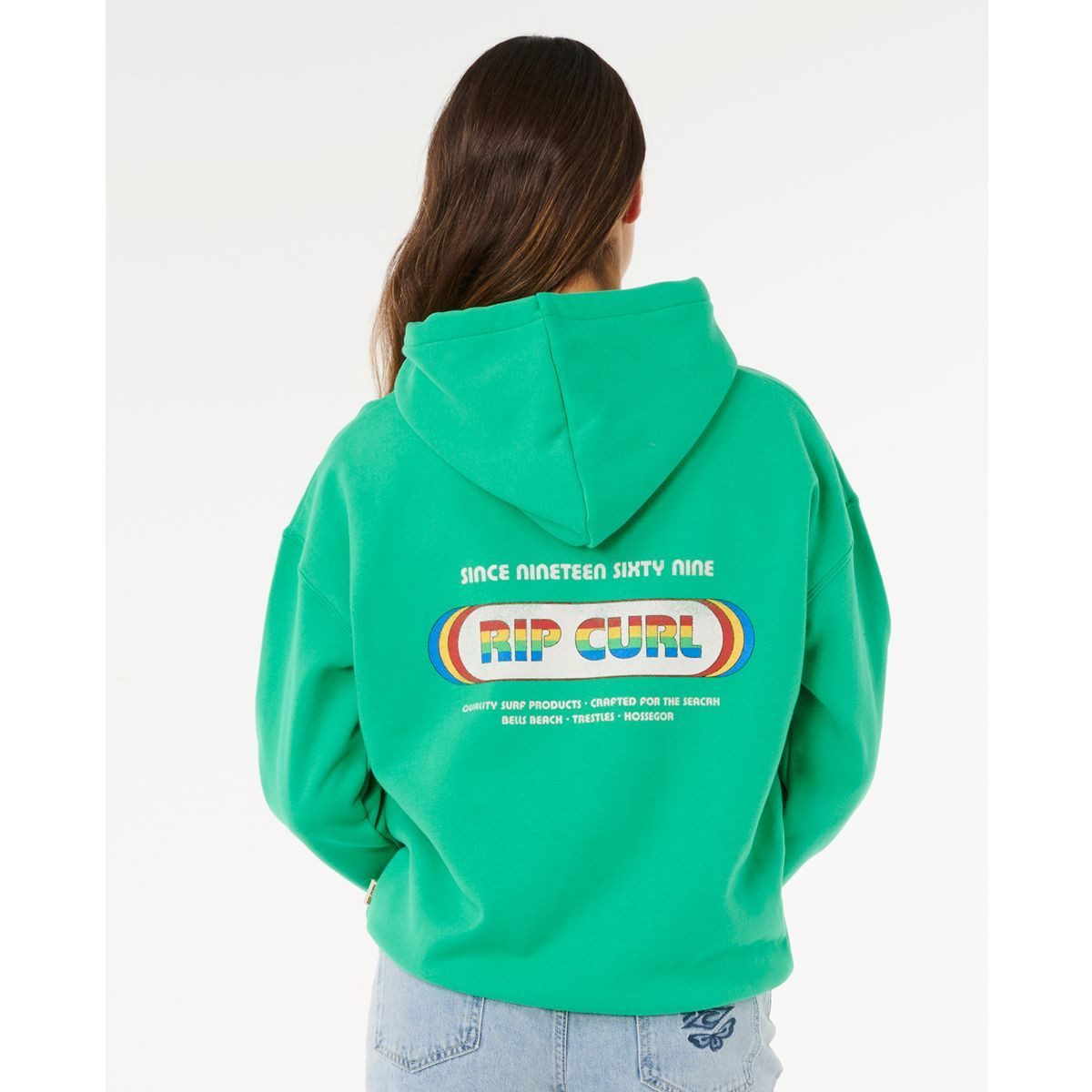 Rip Curl Sweatshirt Surf Revival Heritage Hood Bequemer Hoodie mit lässigem Surf-Stil und weichem Tragegefühl, ideal