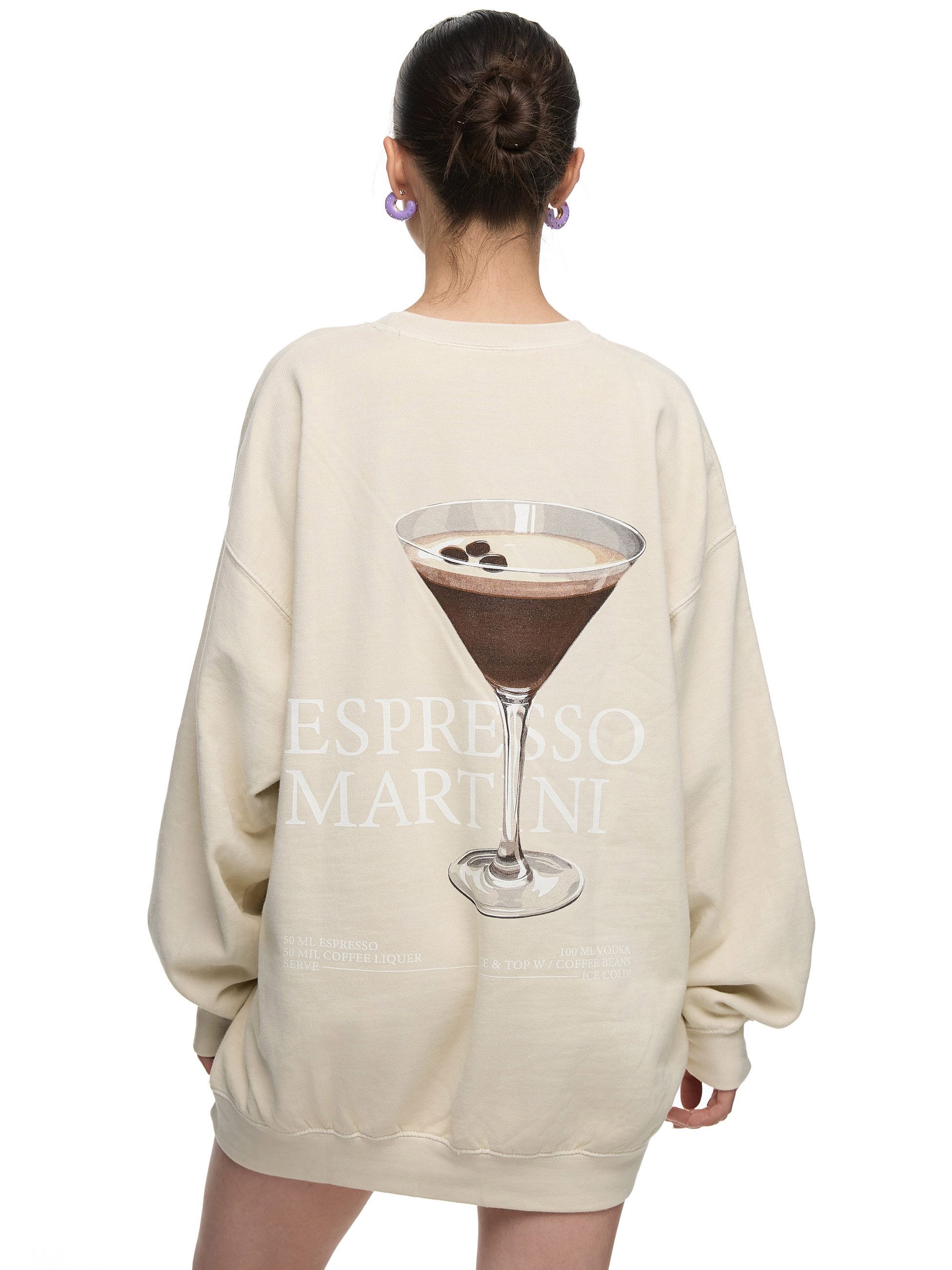 Worldclassca Sweatshirt Worldclassca Oversized Sweatshirt ESPRESSO günstig online kaufen