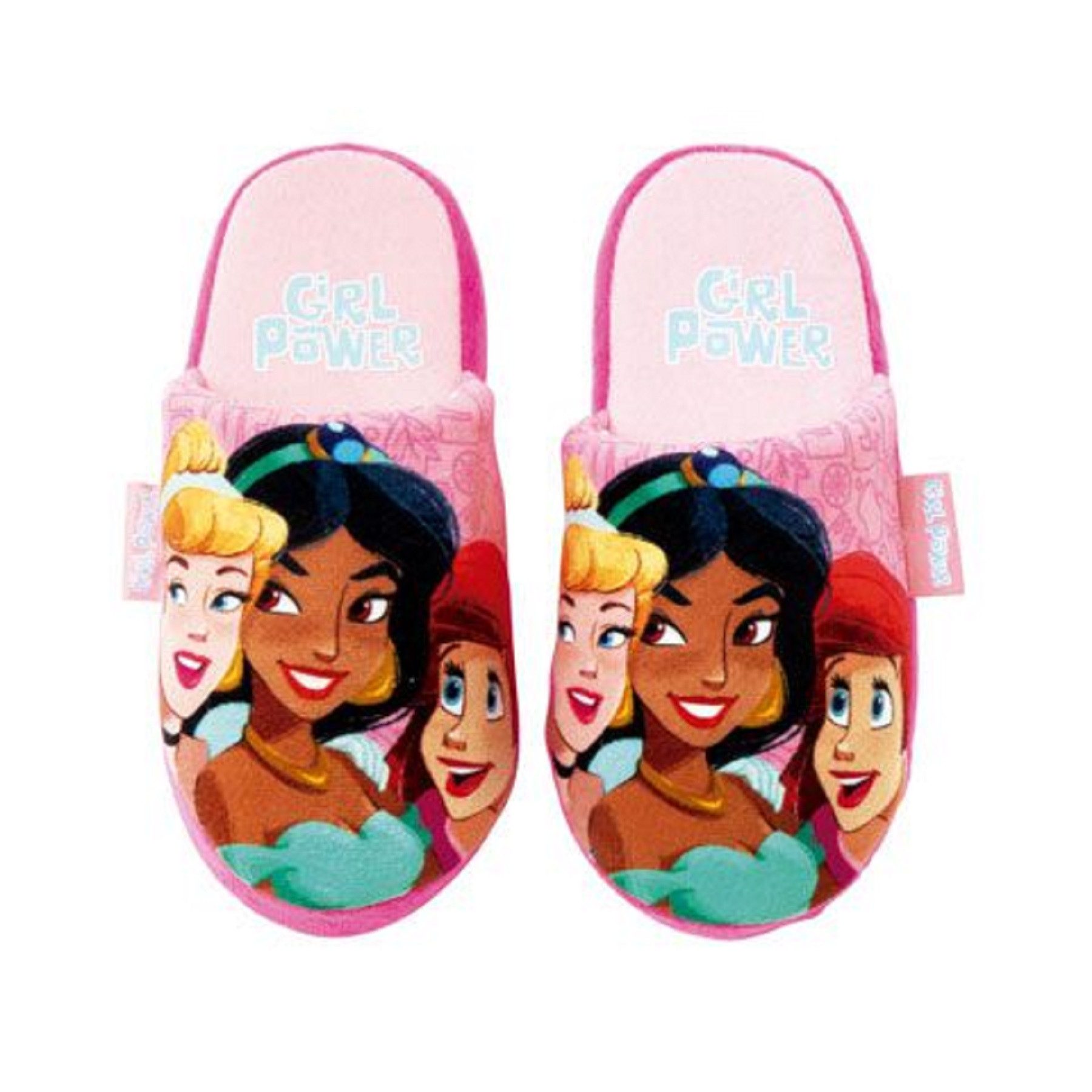 Disney Frozen Hausschuhe Rutschfeste Pantoffeln im Prinzessinnen-Design Hausschuh