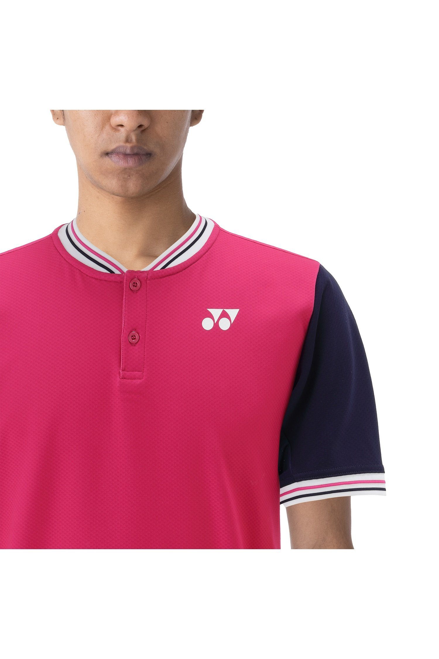 Yonex T-Shirt Tennis-Polo Tournament French Open (Roland Garros) 2023 pink Herren