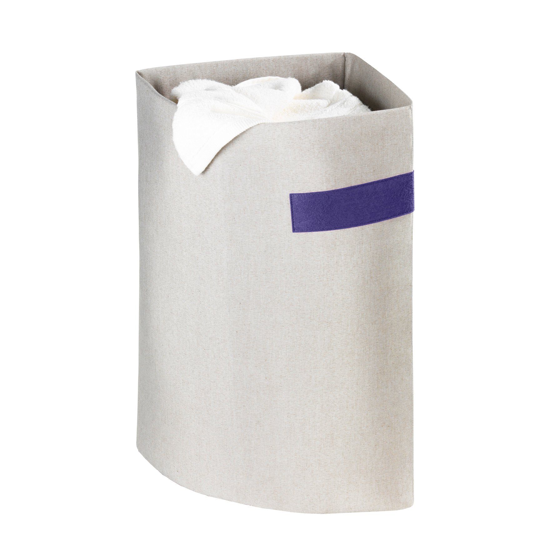 WENKO Wäschekorb Wenko 43 Liter Eckwäschesammler Wäschekorb Wäschebox Polycotton Wäsch. € 3,99, (€ 3,99 pro 1 Stk).