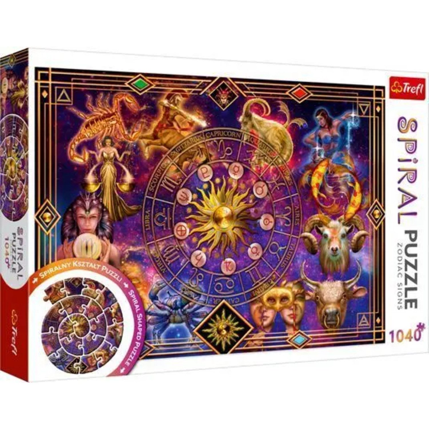 Trefl Puzzle Spiral Puzzle Sternzeichen (Puzzle), 1000 Puzzleteile günstig online kaufen
