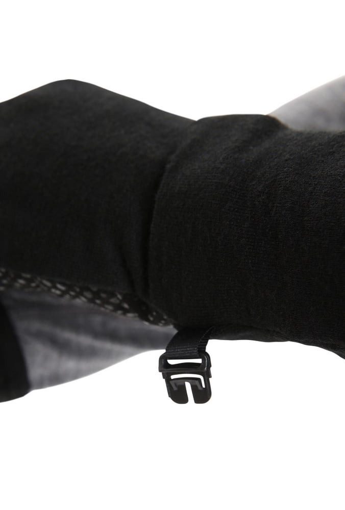 Icebreaker Multisporthandschuhe Winterhandschuhe Merino Quantum - touchscreenfreundlich - schwarz