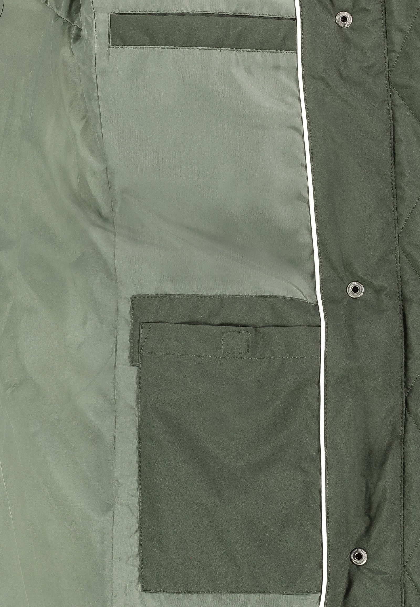 SUBLEVEL Langmantel Wärmender Stepplook mit Kapuze (1-tlg) D50094XB44555_Ou günstig online kaufen