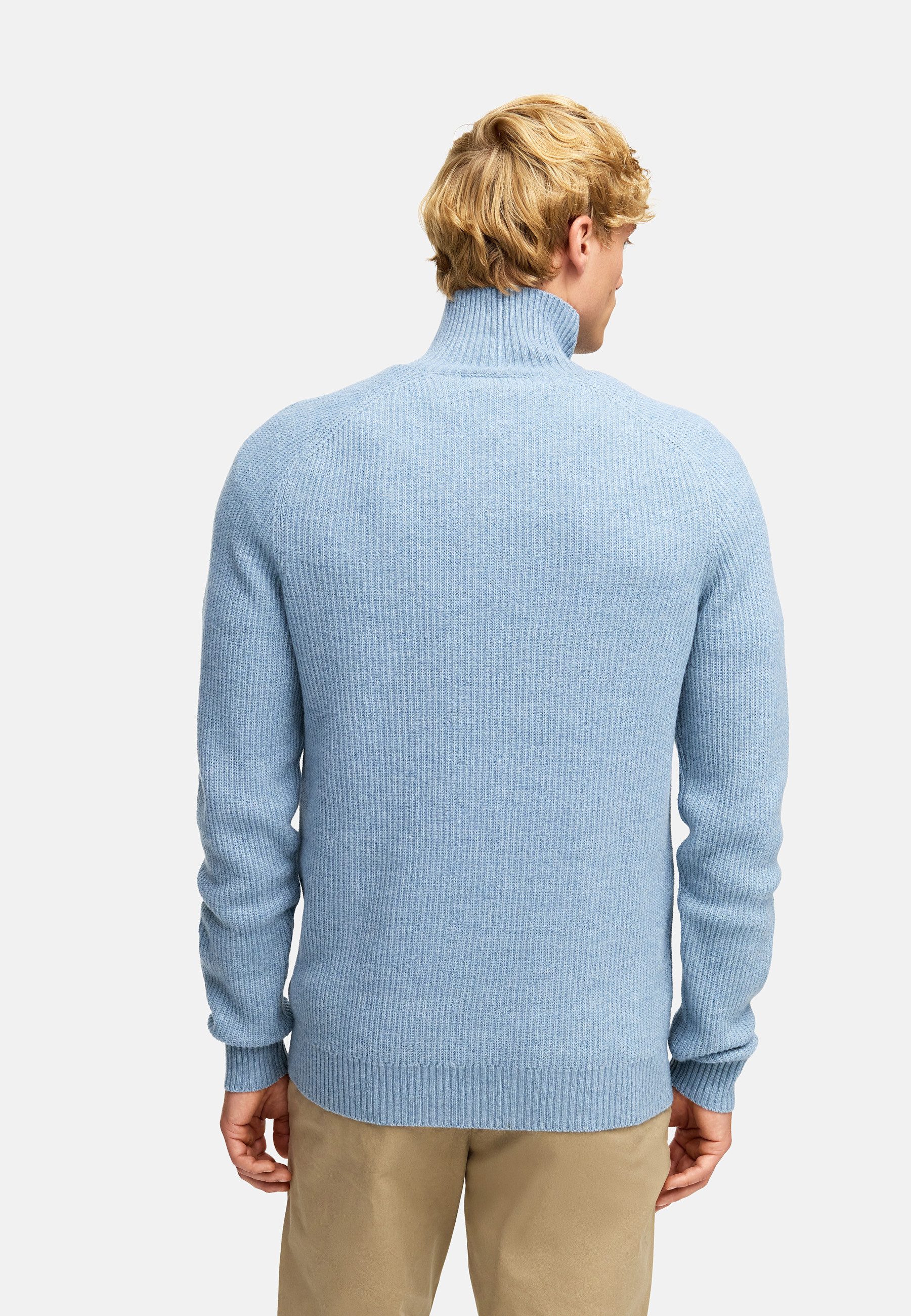 Kronstadt Strickpullover Herren KSDorsey half Pullover Herrenpullover Moderner Half-Zip Strickpullover