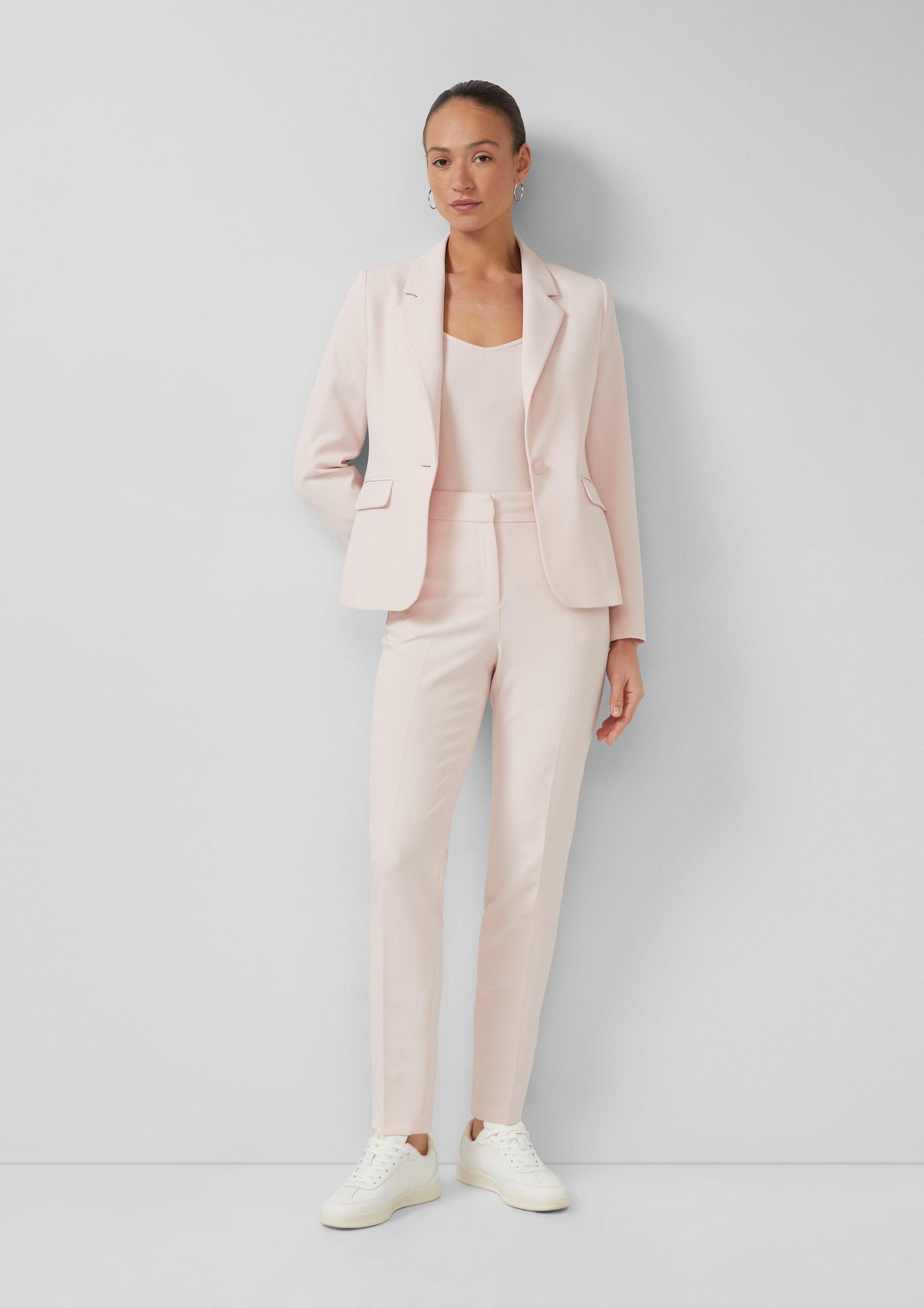 s.Oliver Jackenblazer Indoor-Blazer Eleganter Slim-Fit Blazer aus Twill mit Pattentaschen – Bild 5 von 5