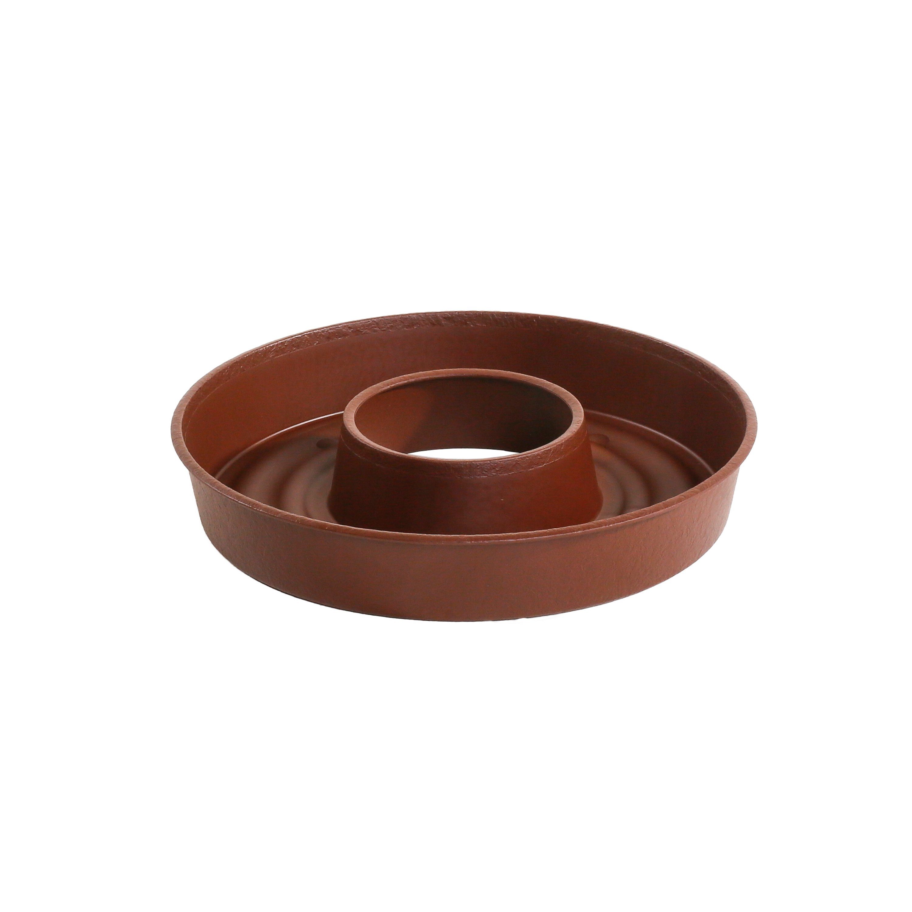 WIBO Kunststofftechnik GmbH Blumentopf Pflanzring Rondino, braun, D. 45 cm günstig online kaufen