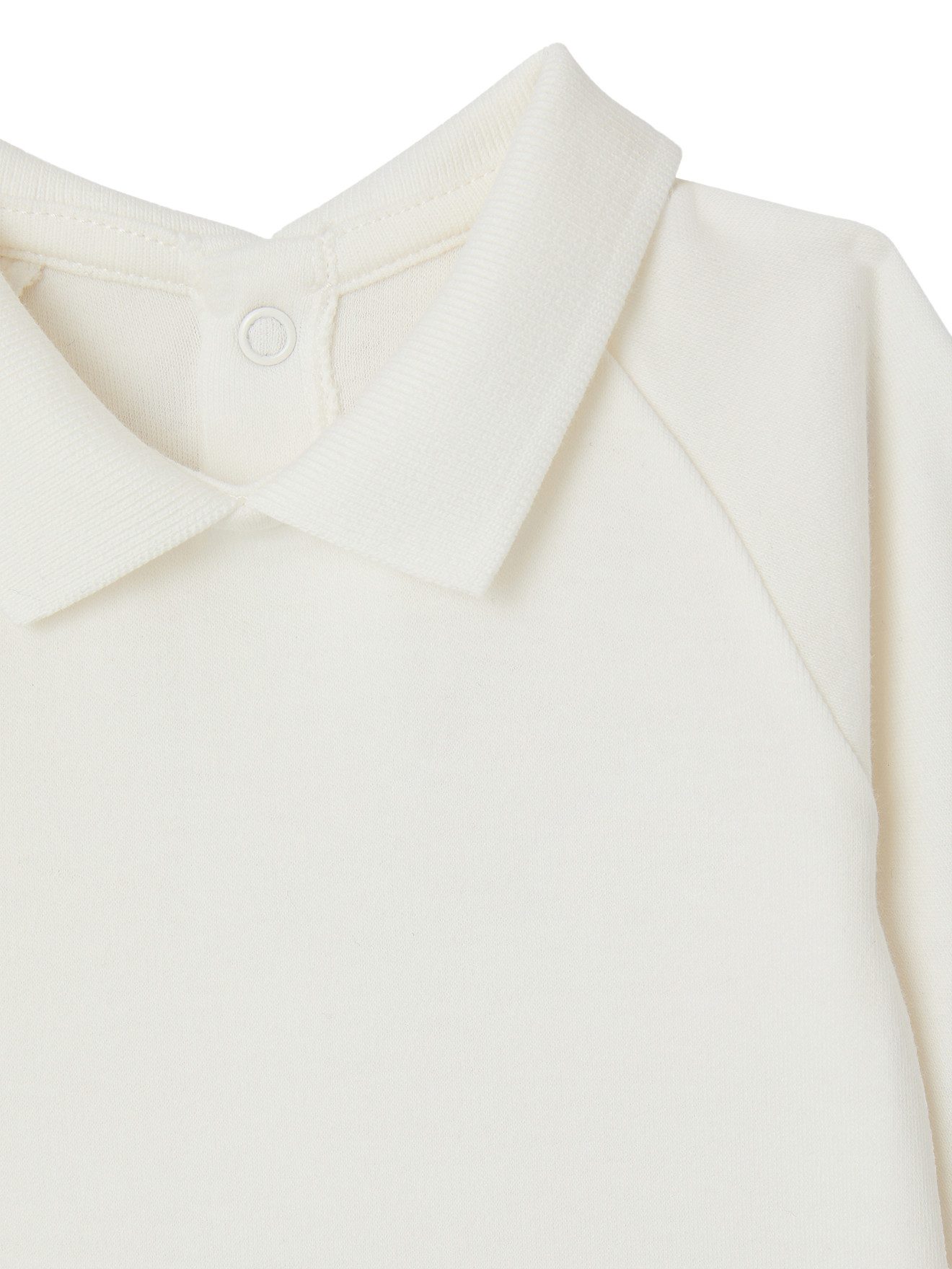 vertbaudet Langarmbody Bio-Kollektion: Langarmbody Baby Jungen mit Kragen