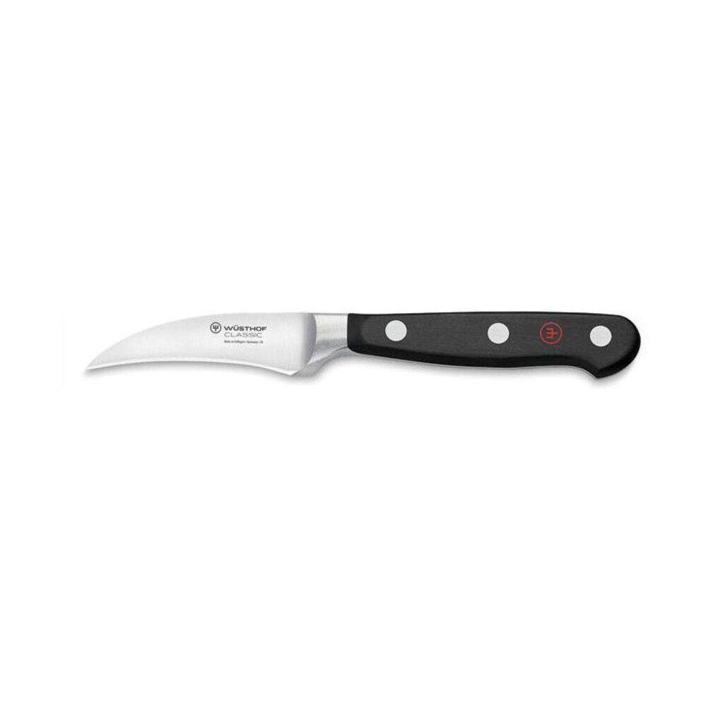 WÜSTHOF Obstmesser Tourniermesser Classic 7cm, Tourniermesser Classic, 18,80cm, schwarz