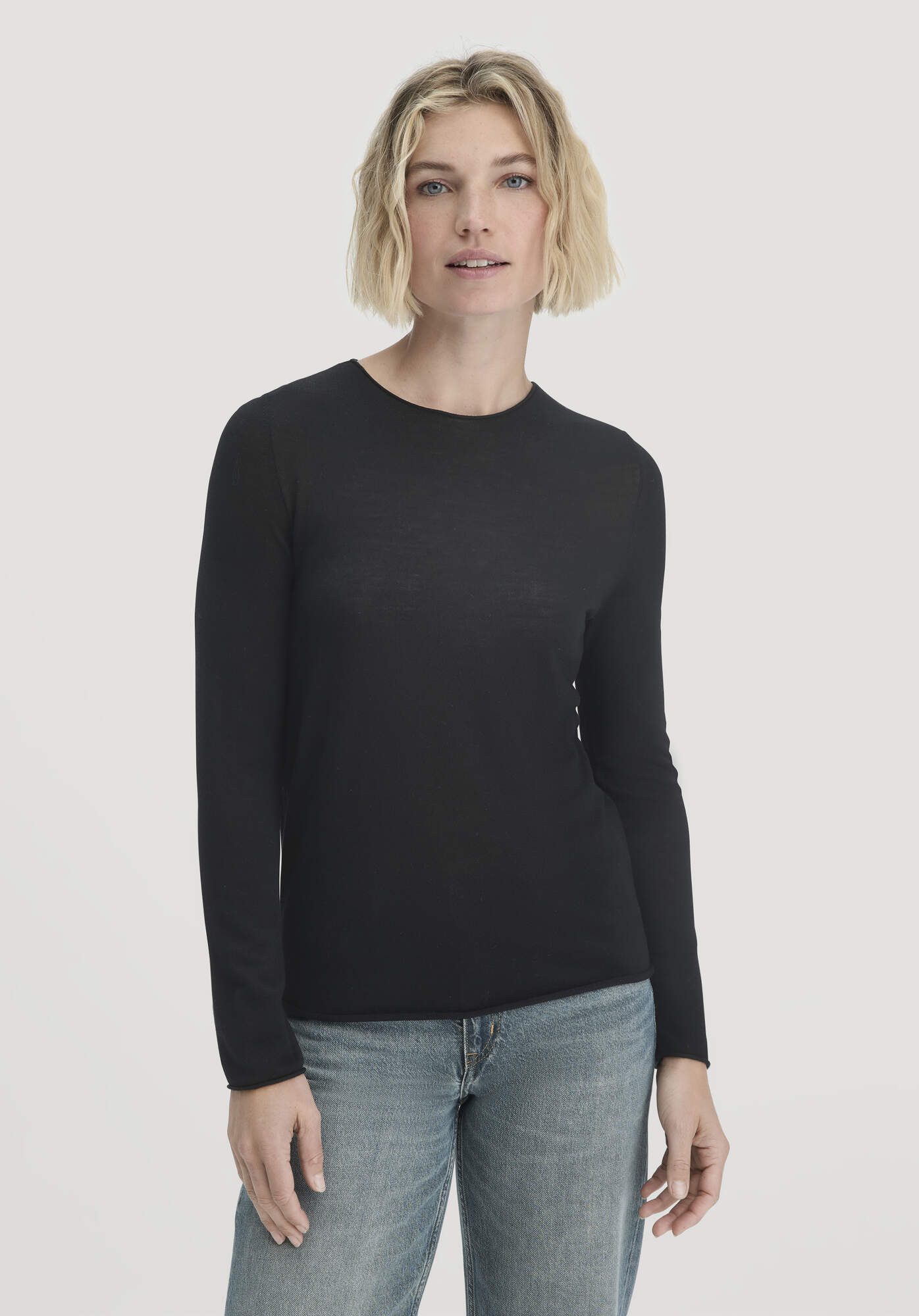 Hessnatur Strickpullover Regular aus reiner Bio-Merinowolle günstig online kaufen
