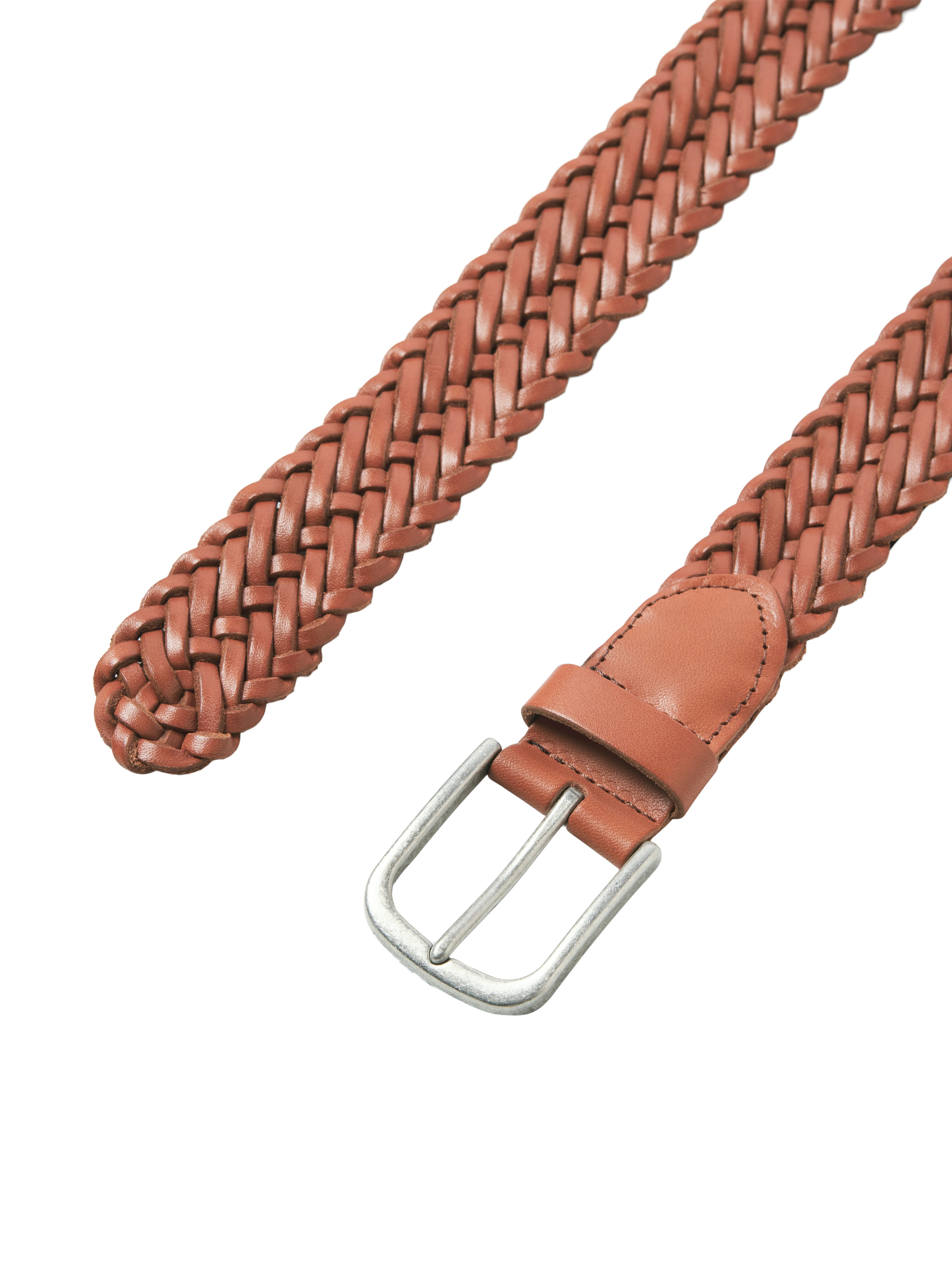 Jack & Jones Ledergürtel JACJOE BRAIDED LEATHER BELT – Bild 2 von 5