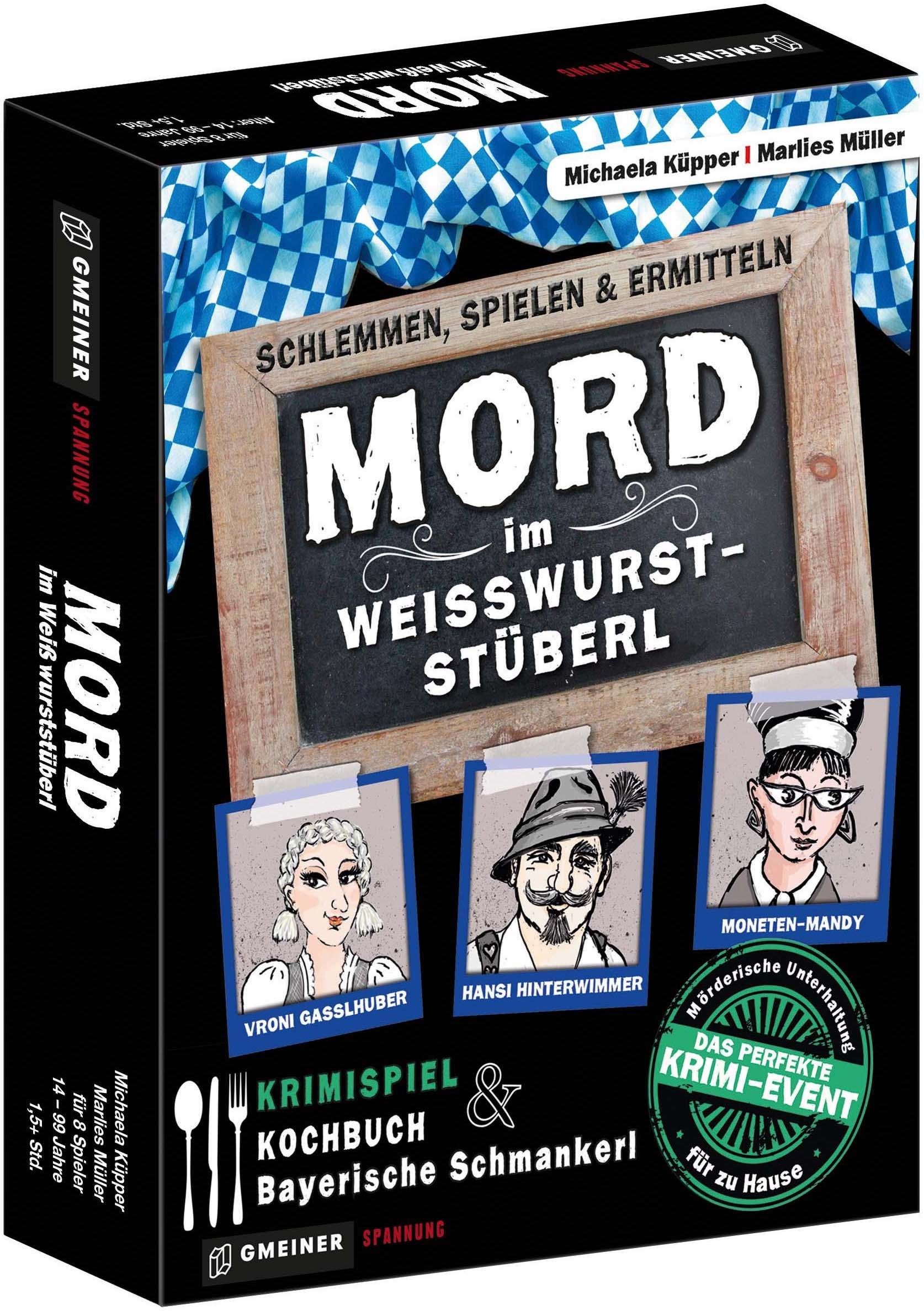 im Weisswurst-Stüberl Mord GMEINER Spiel,