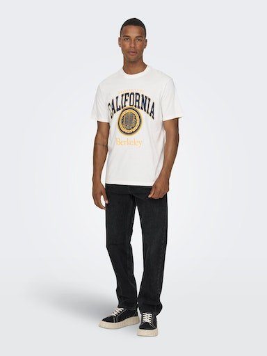 ONLY & SONS Regular-fit-Jeans ONSEDGE STRAIGHT BROMO 0017 DOT DNM NOOS