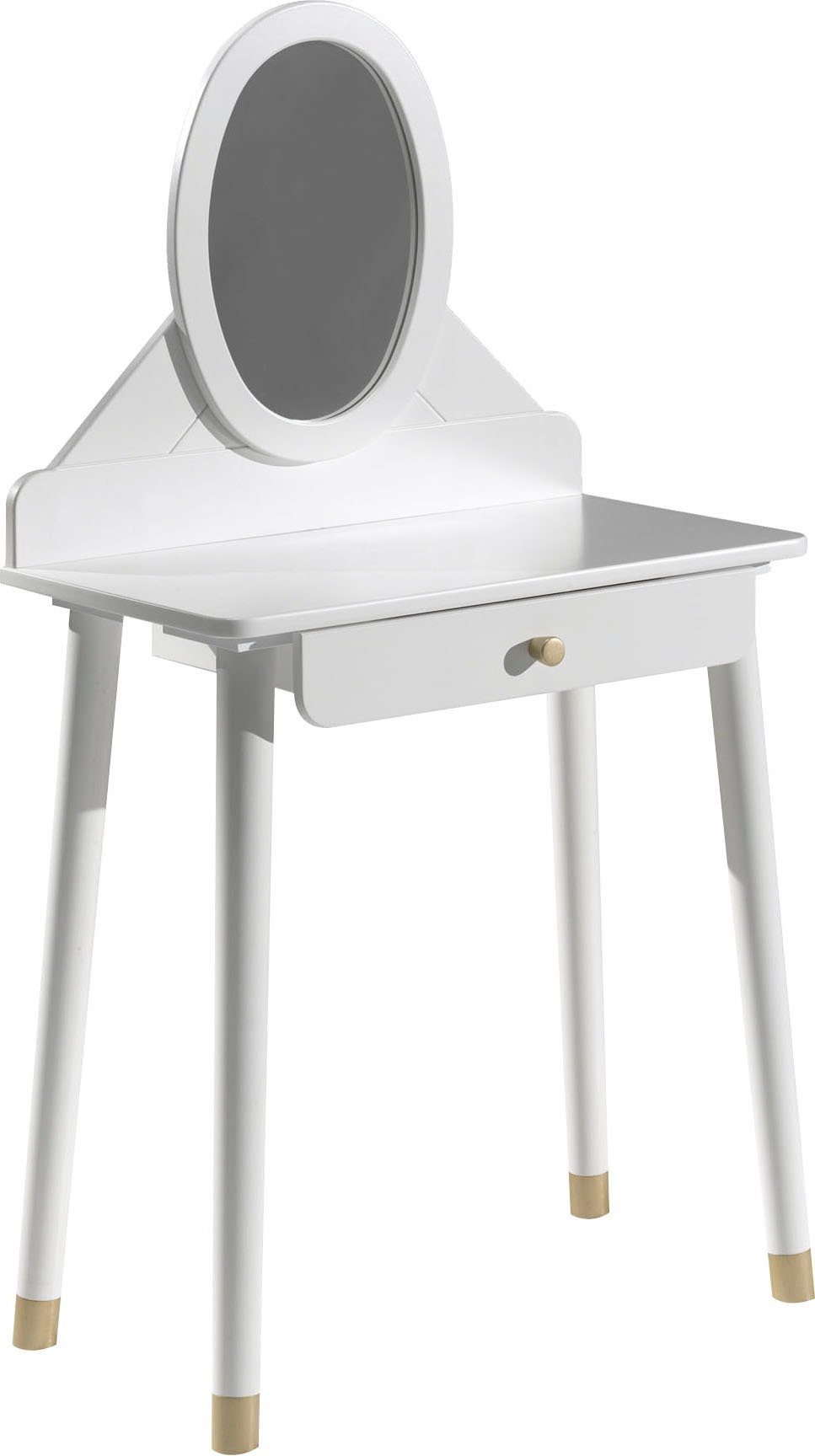 Vipack Schminktisch Billy (Made in Europe), MDF-Oberfläche