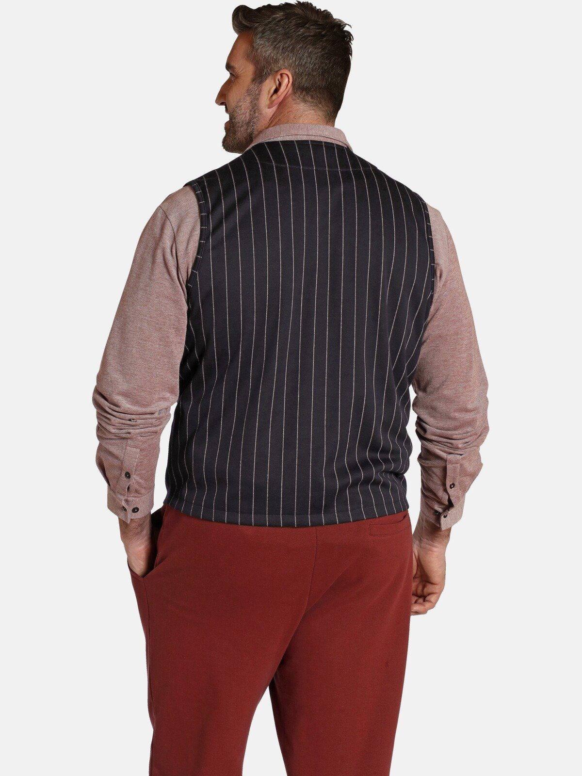 Charles Colby Sweatweste DUKE MERVIN knitterarmes günstig online kaufen