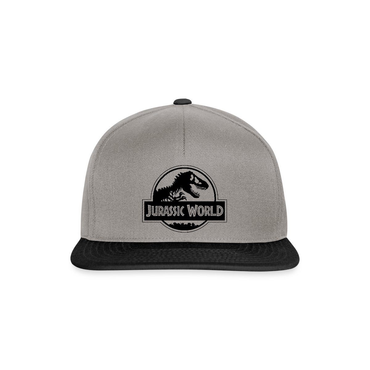 Snapback Cap Jurassic World Klassisches Logo In Schwarz Snapback Cap