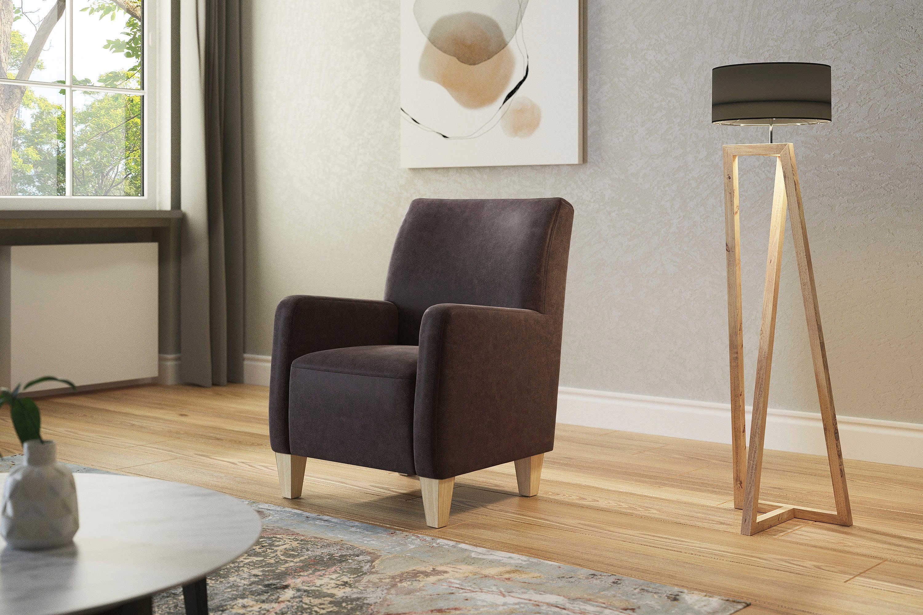 Home affaire Sessel Viva, mit Federkern, günstig online kaufen