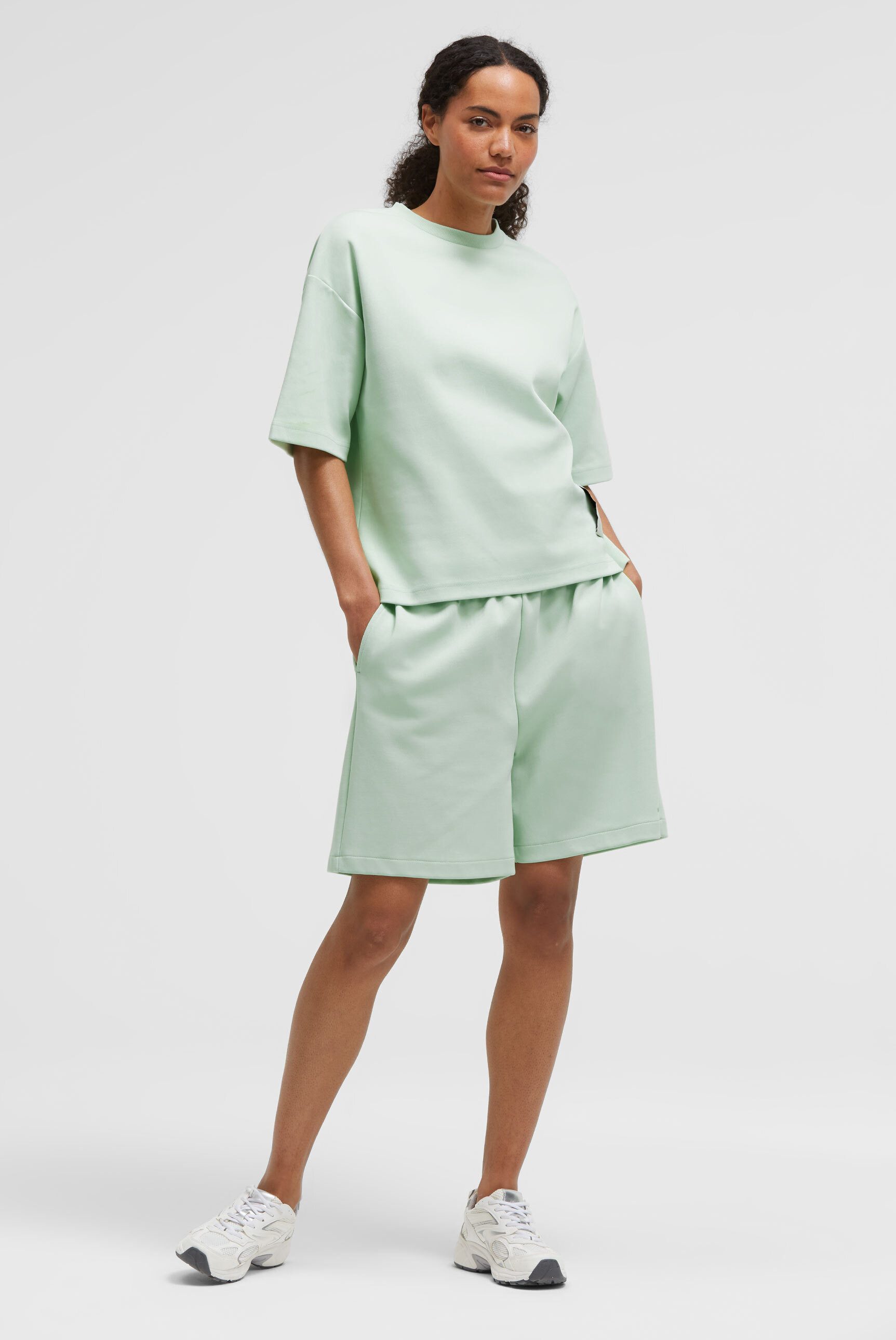 SENSES.THE LABEL Shorts mit Elastikbund