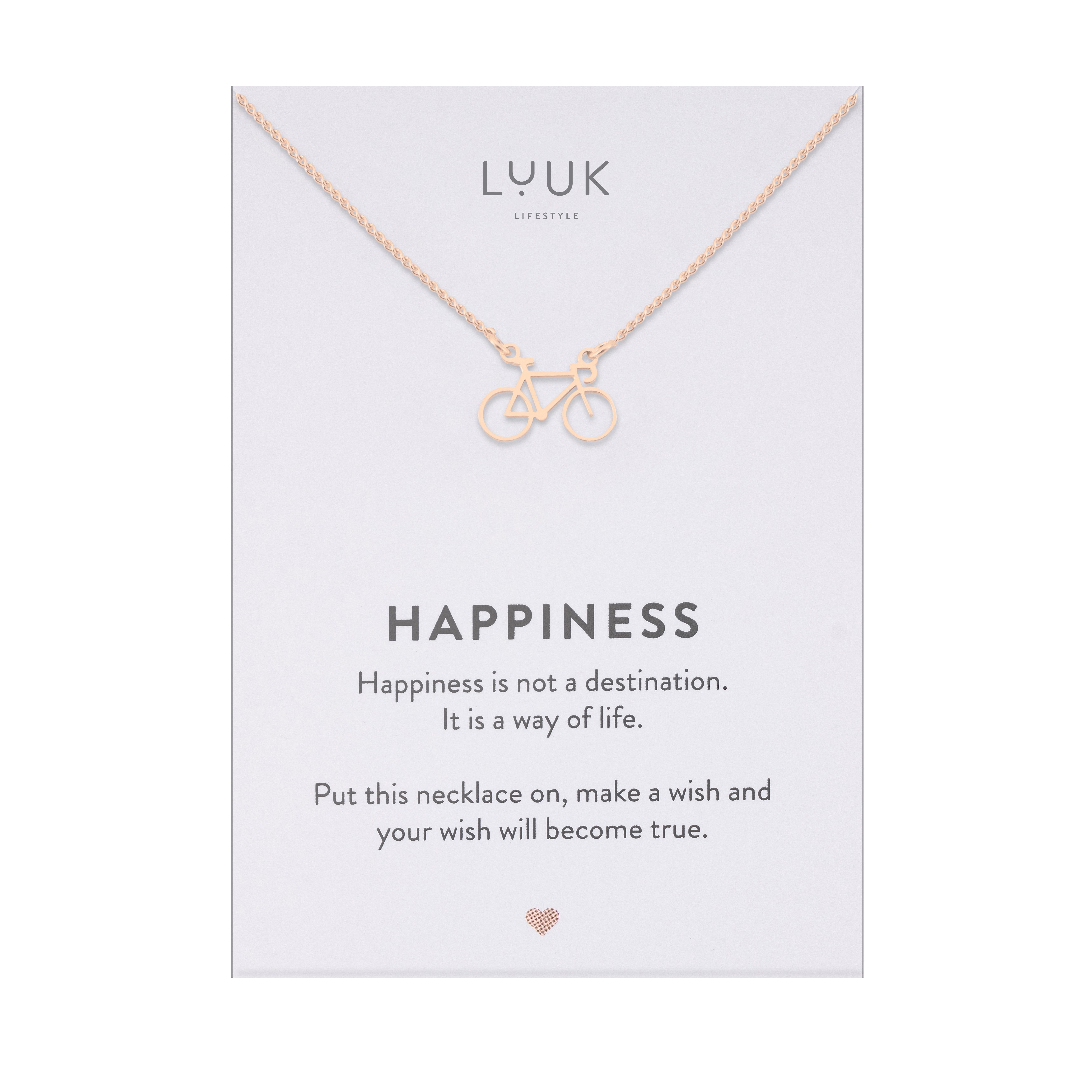 LUUK LIFESTYLE Kette mit Anhänger Fahrrad, günstig online kaufen