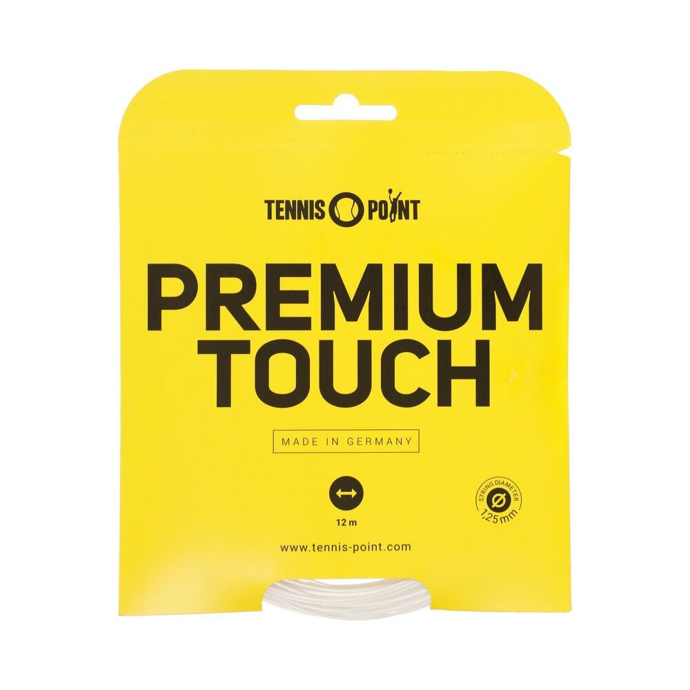 Tennissaite Premium Touch 12m white