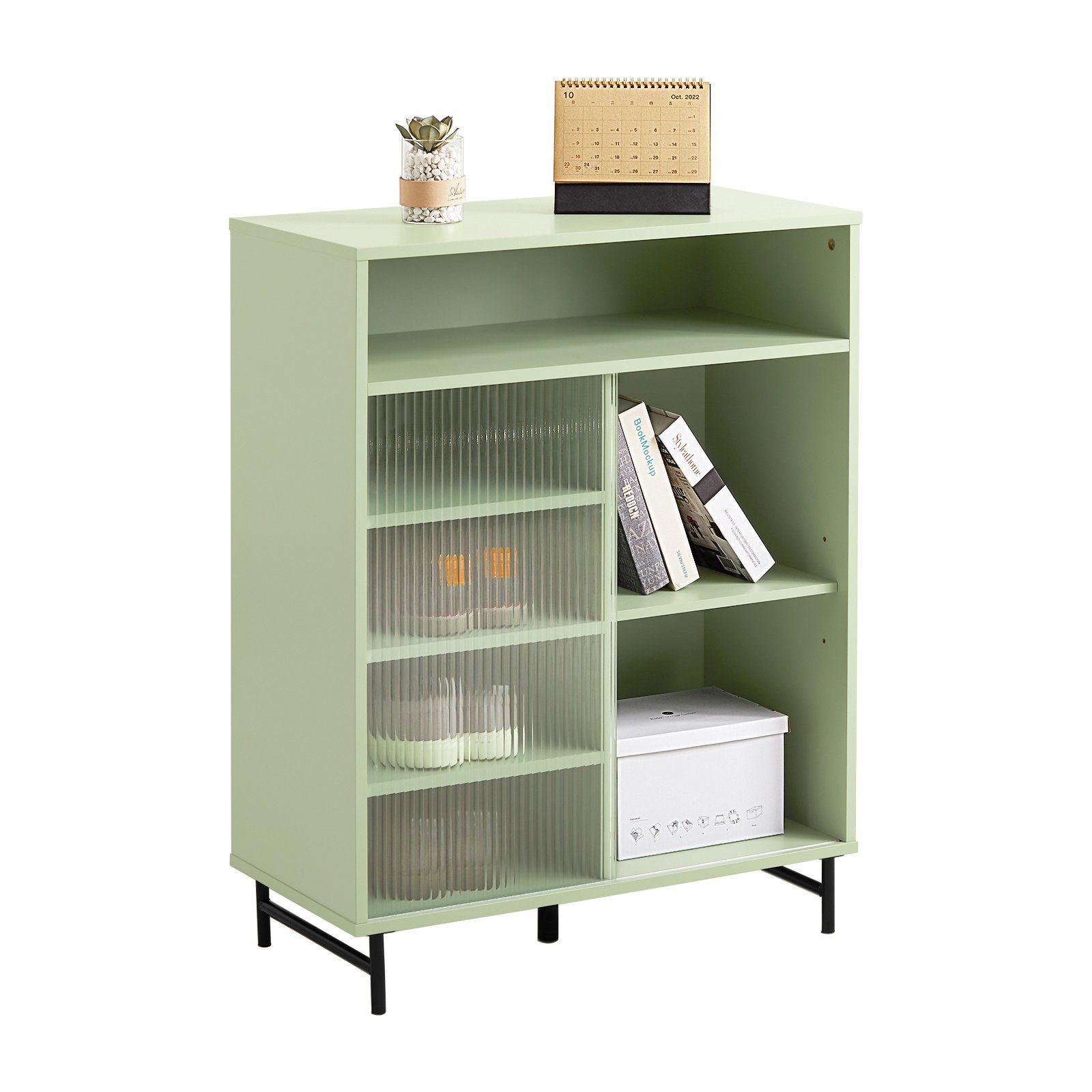 SoBuy Schiebetürenschrank FSB61 Sideboard mit Schiebetür günstig online kaufen
