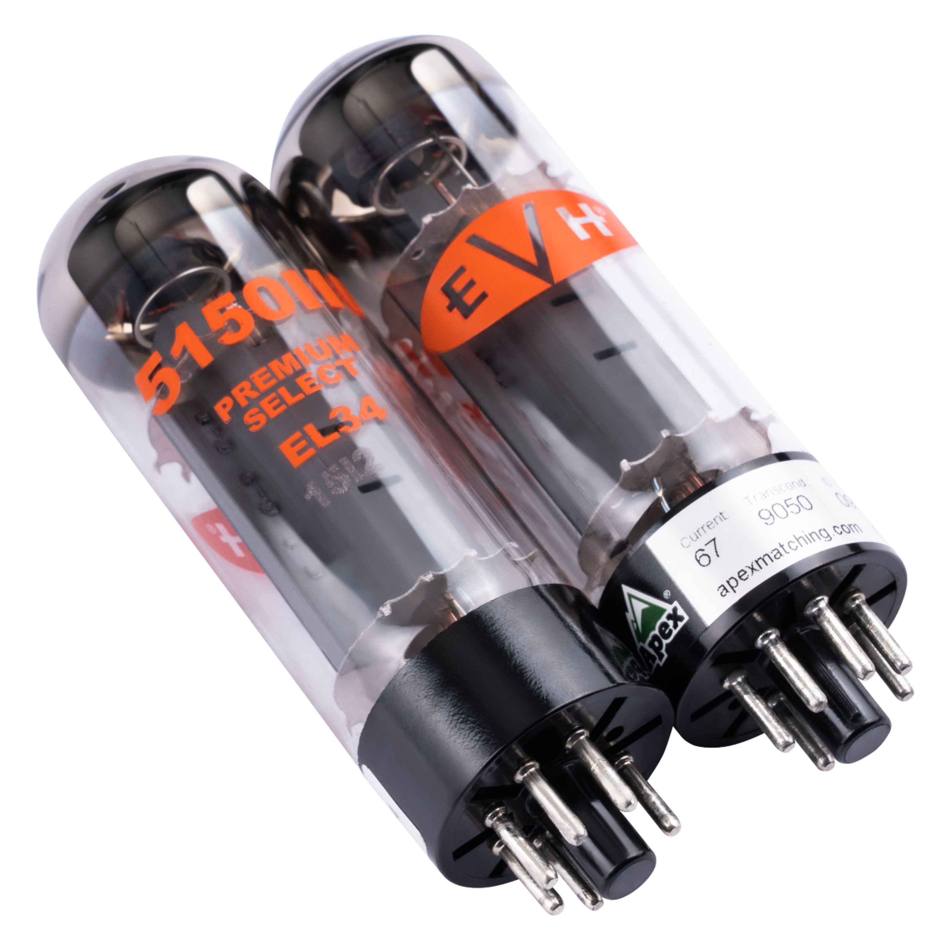 EVH Spezialleuchtmittel, EL34 Tube Kit - Röhre für Gitarrenverstärker