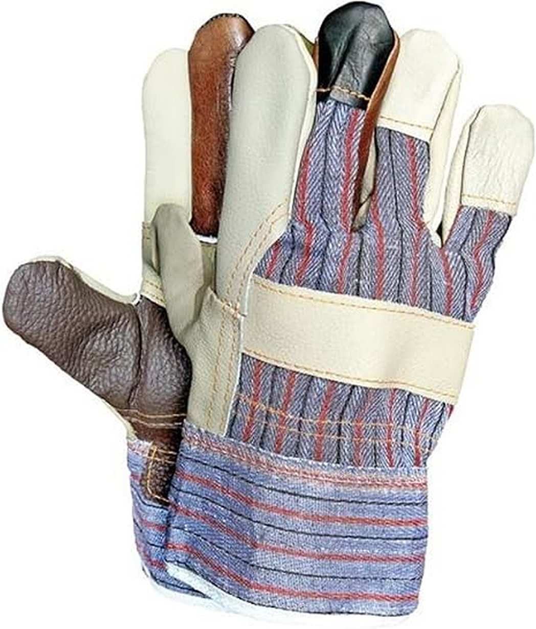 Leder-Arbeitshandschuhe Winterhandschuhe Schutzhandschuhe Arbeitshandschuhe Warm GR. 11