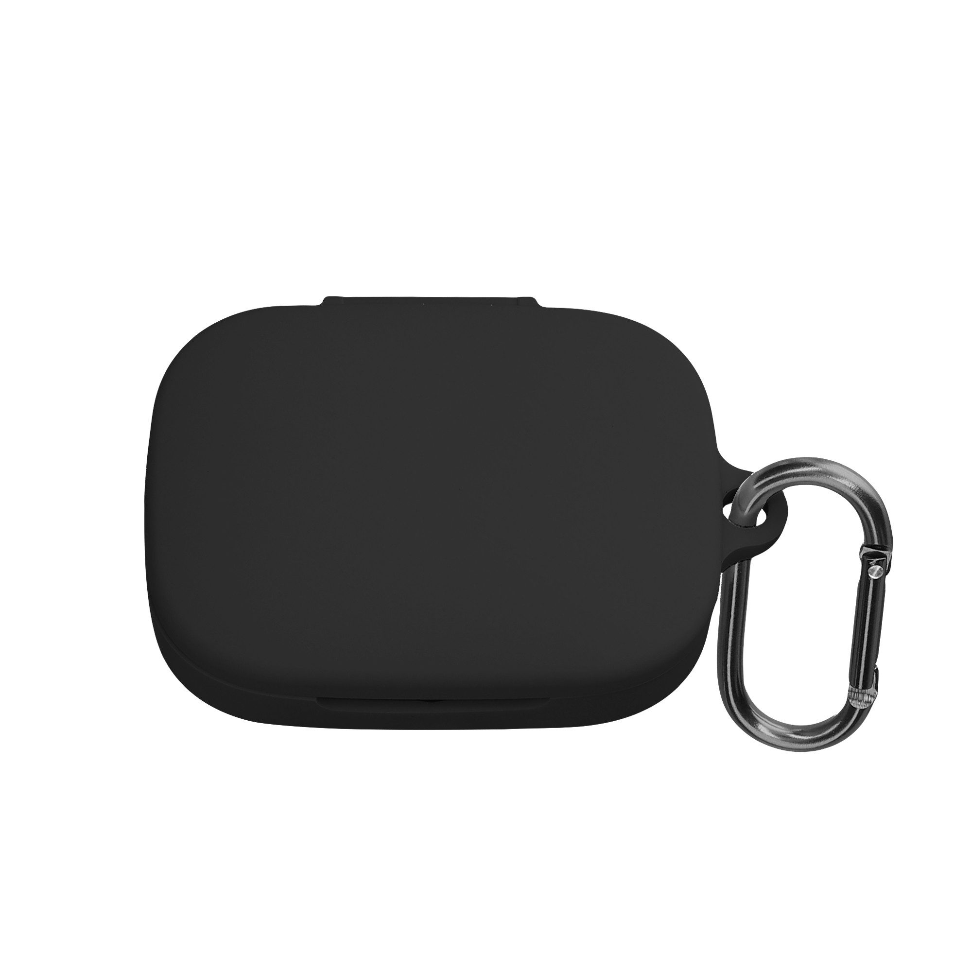 kwmobile Kopfhörer-Schutzhülle Schutzhülle für HONOR Earbuds Open Hülle, TPU Silikon Case für Kopfhörer Ladecase stoßfestes Cover mit Karabiner
