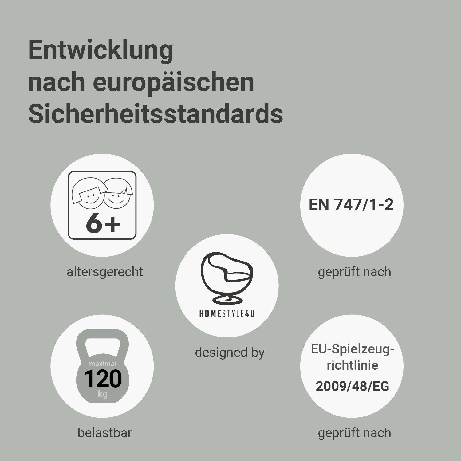 Homestyle4u Hochbett 90x200 Kinderbett Spielbett Kiefer günstig online kaufen