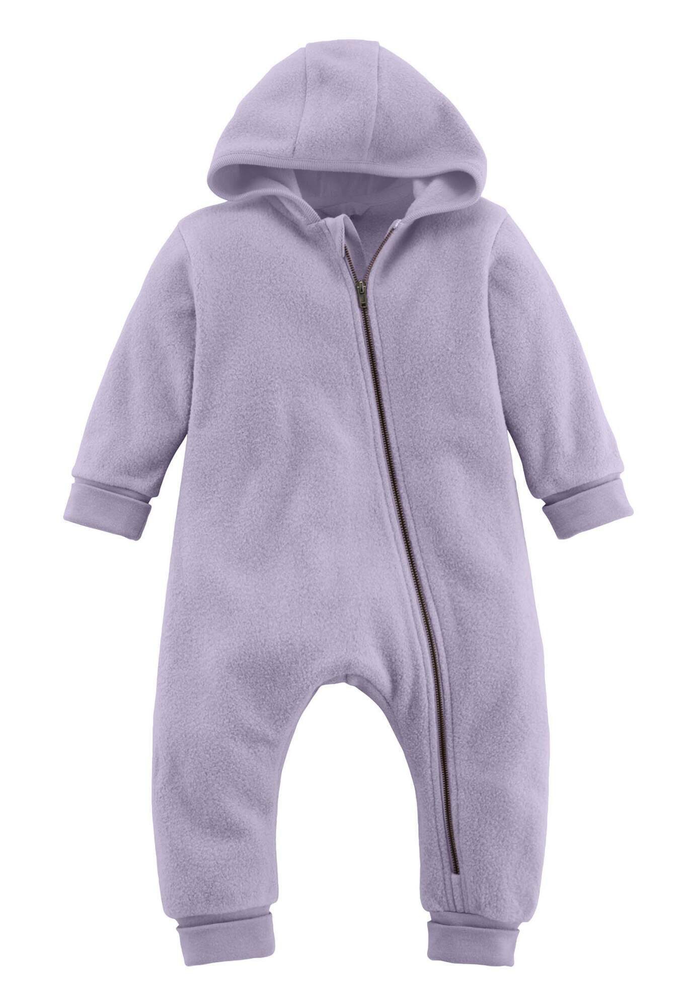 Hessnatur Fleeceoverall aus reiner Bio-Baumwolle (1-tlg)