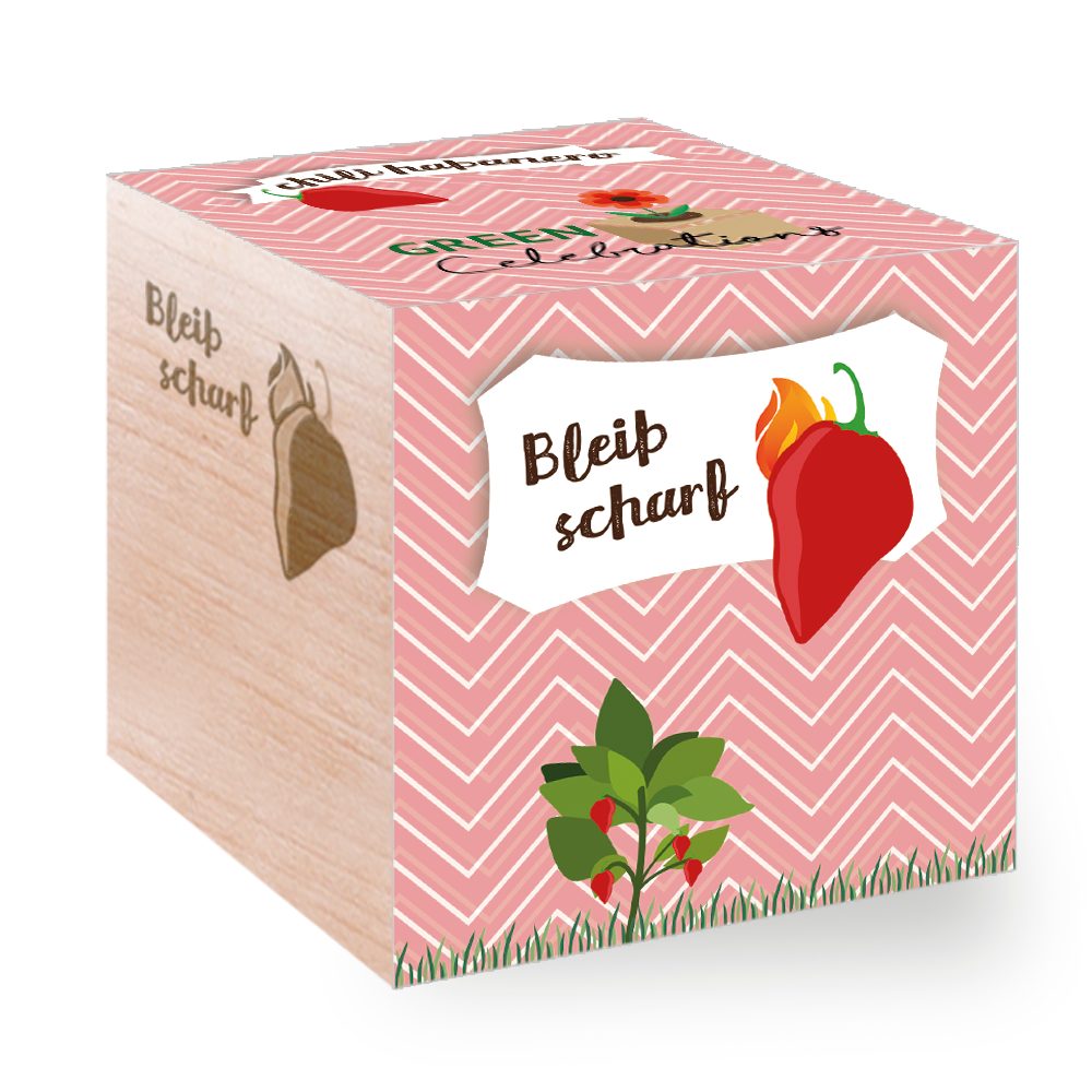 Feel Green Blumenerde Green Celebrations, Chili Habanero «Bleib Scharf», (1-St)