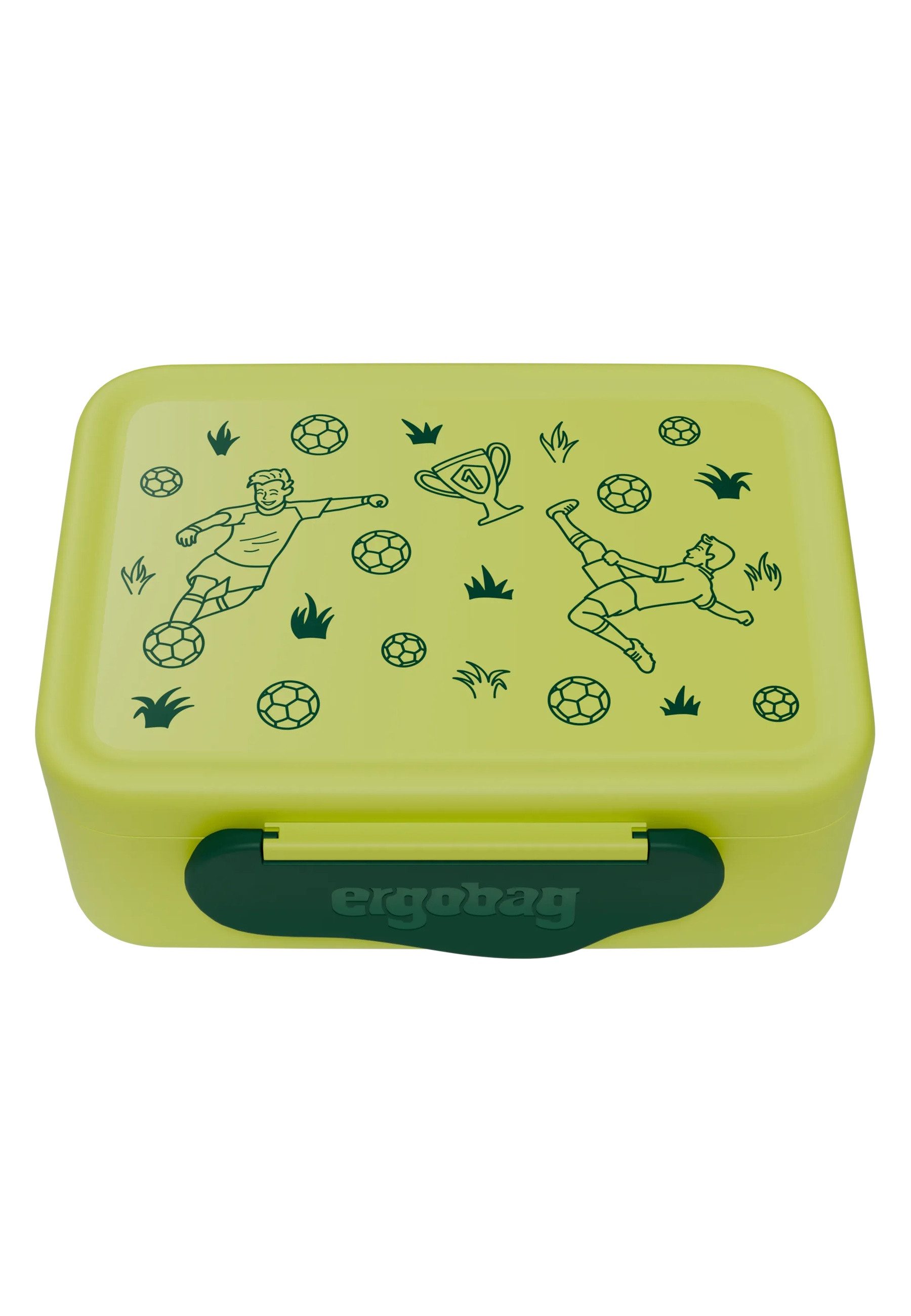 ergobag Lunchbox Brotdose, Kunststoff, (Brotdose, 1-tlg., 1x Brotdose)