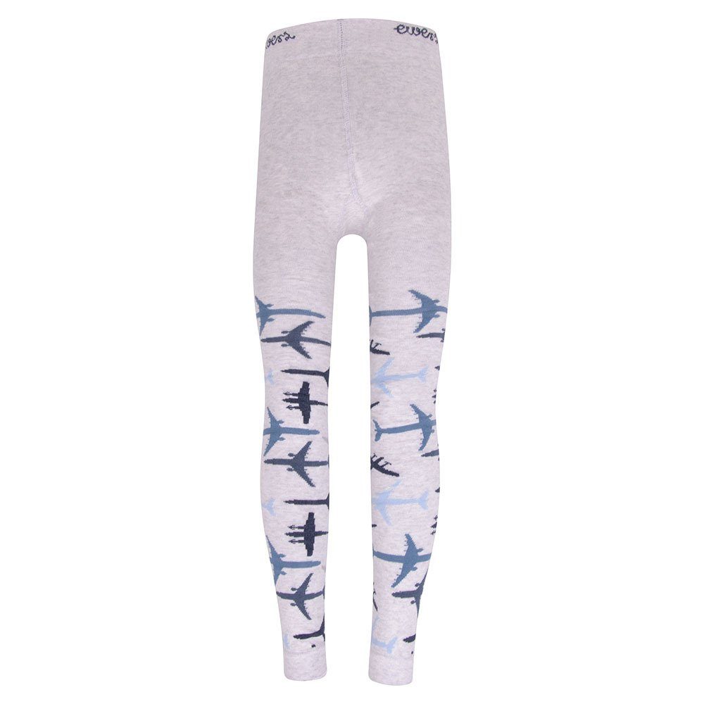 Strickstrumpfleggings Legging Flugzeuge