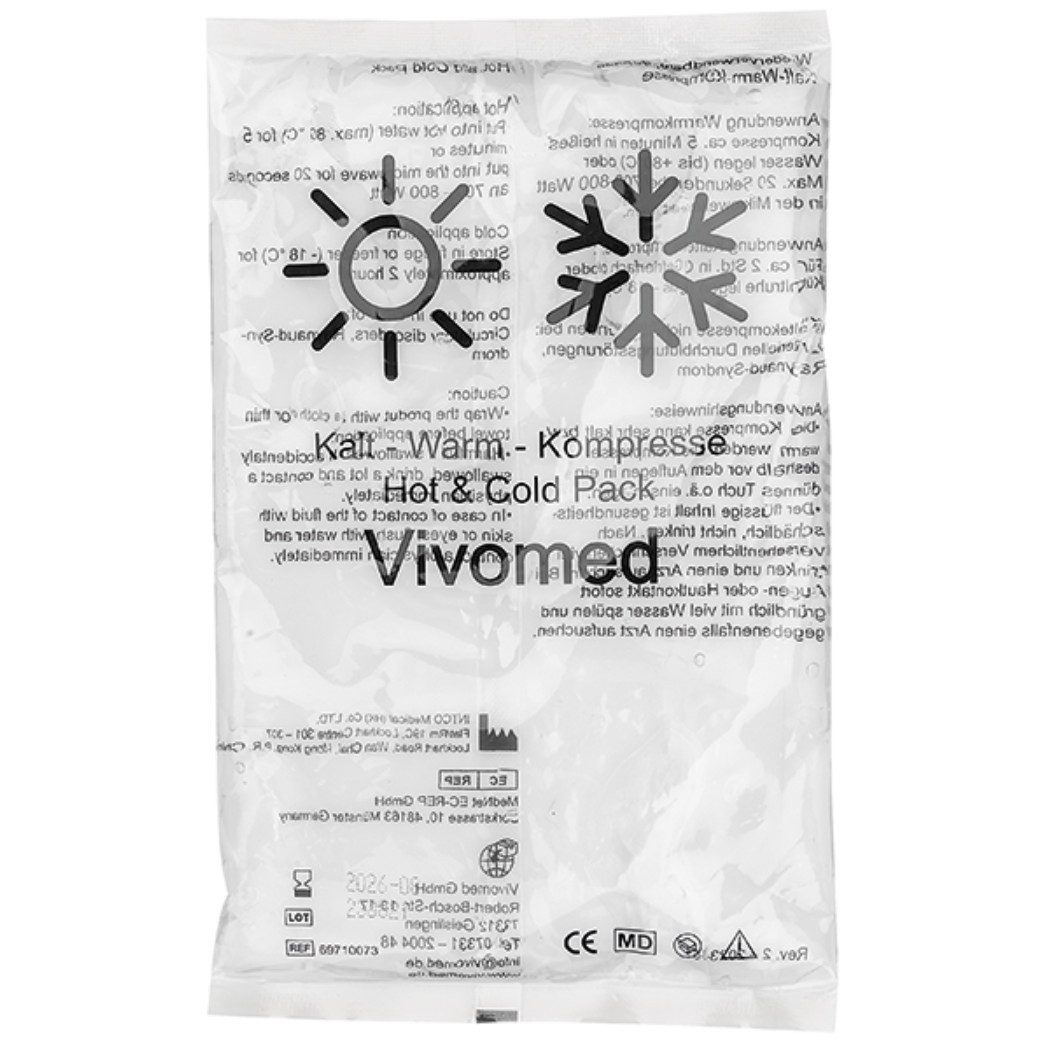 DocMed Kalt-Warm-Kompresse Kalt- /Warmkompressen, Mehrfach-Gelkompresse für Kälte- und Wärmeanwendung 1-tlg., flexible Schmerzbehandlung, Verschiedene Größen, Lang anhaltende Temperaturhaltung